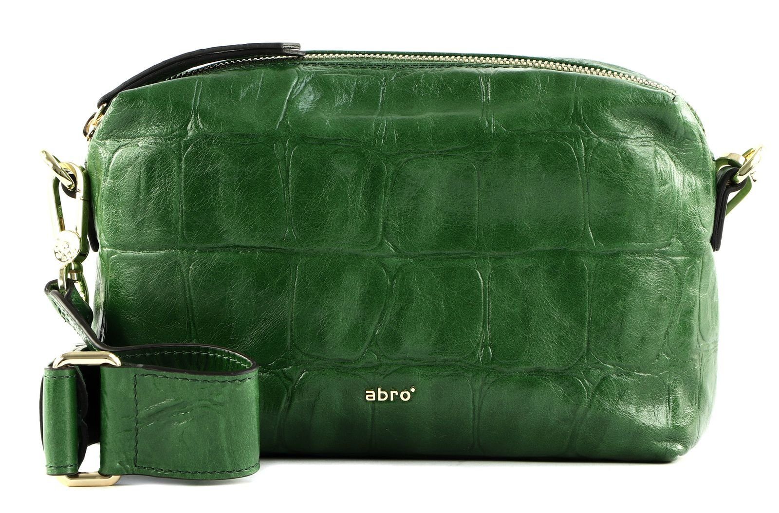 Green Leather Abro Umhängetasche Primitivo