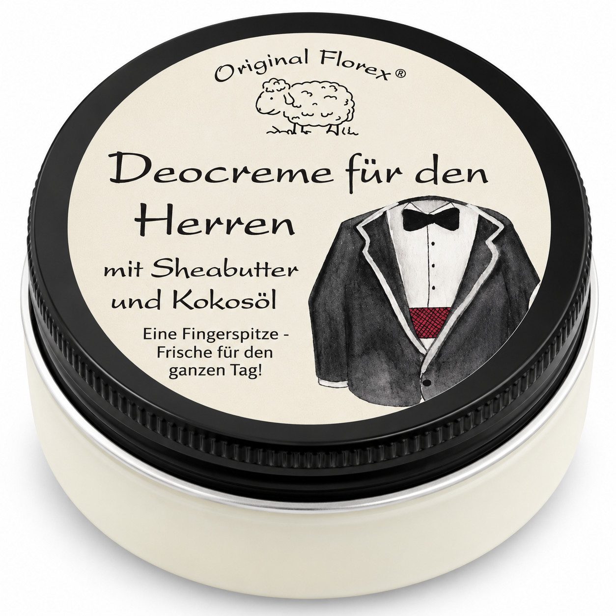 Gerlinde Hofer _ Florex GmbH Deo-Creme Herren, 1-tlg., mit Sheabutter und Kokosöl 40 ml