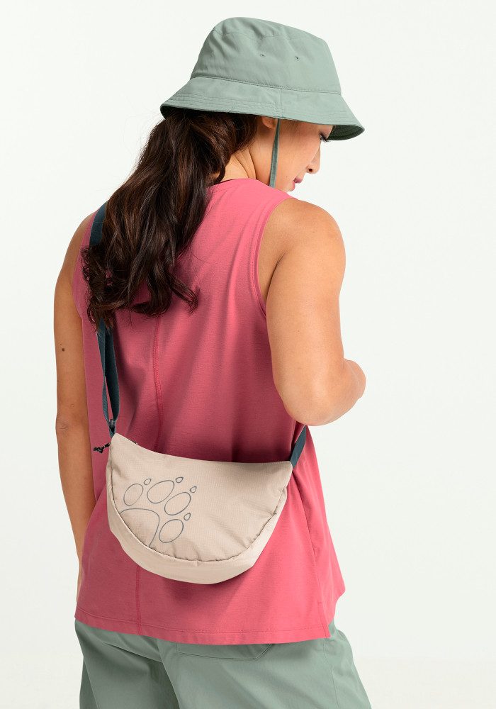 Jack Wolfskin Schultertasche ZOYA 4, Umhängetasche, Schlüsselhaken, Reißverschlussfach