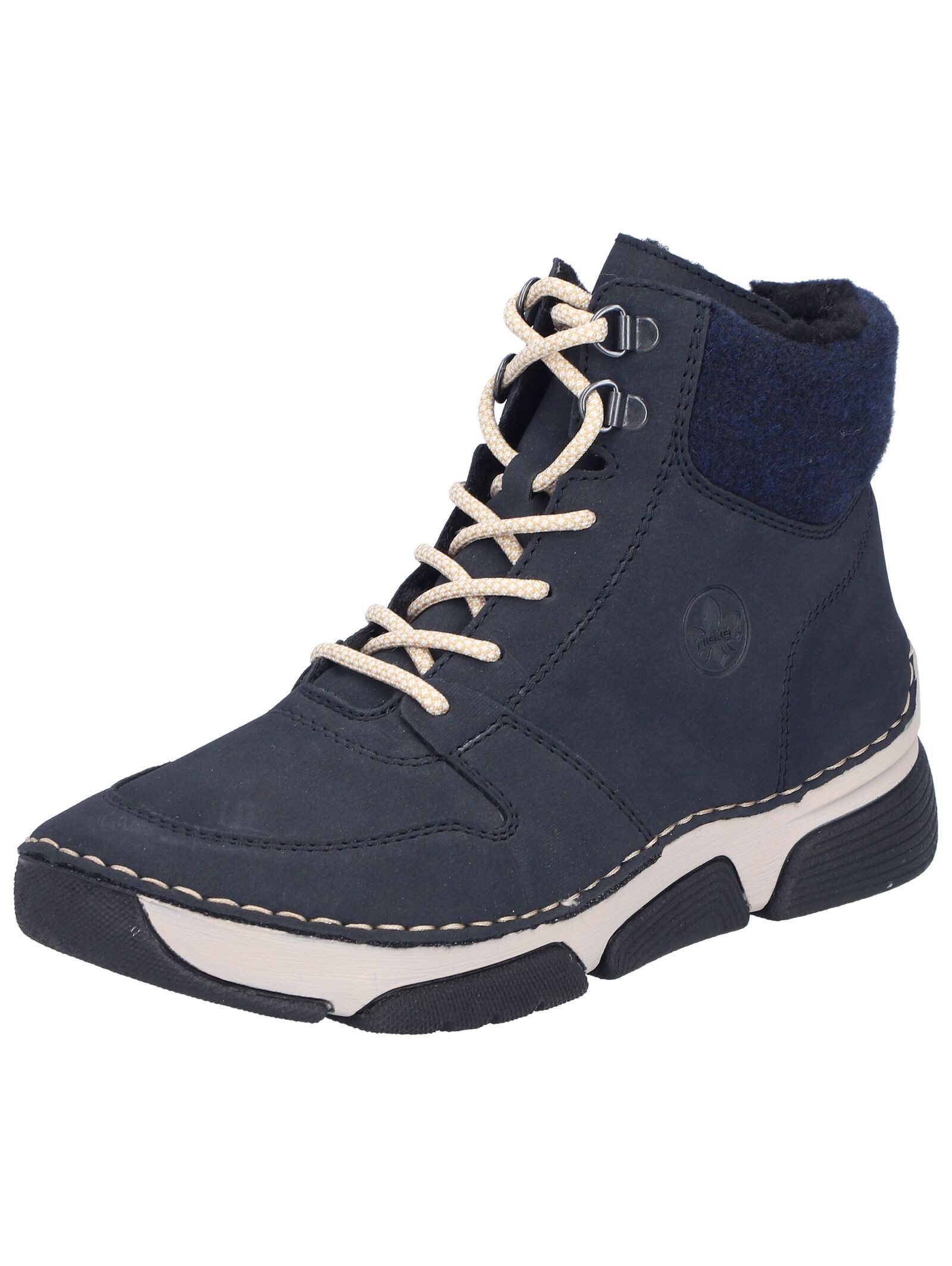 Rieker Rieker Stiefelette Lederimitat/Textil Schnürstiefelette