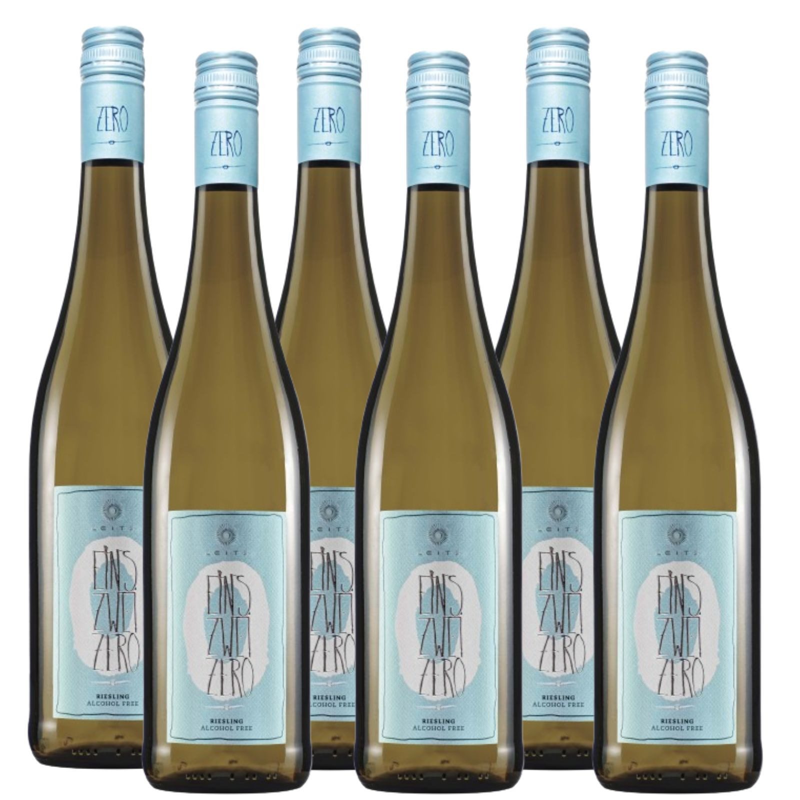 Leitz Weingut Wein Leitz EINS-ZWEI-ZERO Riesling Trocken (6x 0,75l), 6 x 0,75 l, Alkoholfreier Riesling trocken von Leitz mit klarer Stilistik