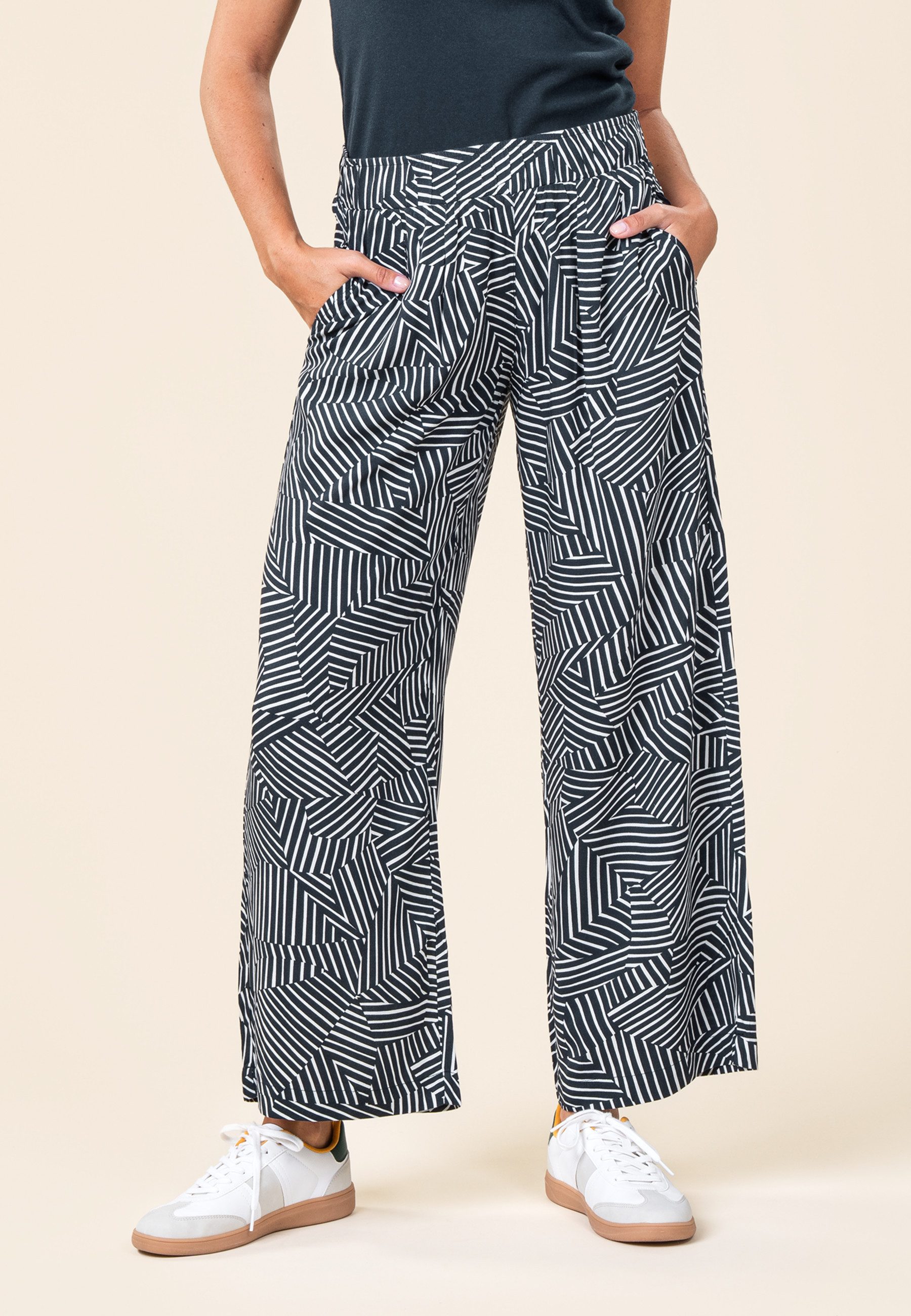 LIVING CRAFTS Stoffhose MALOU GOTS zertifiziert