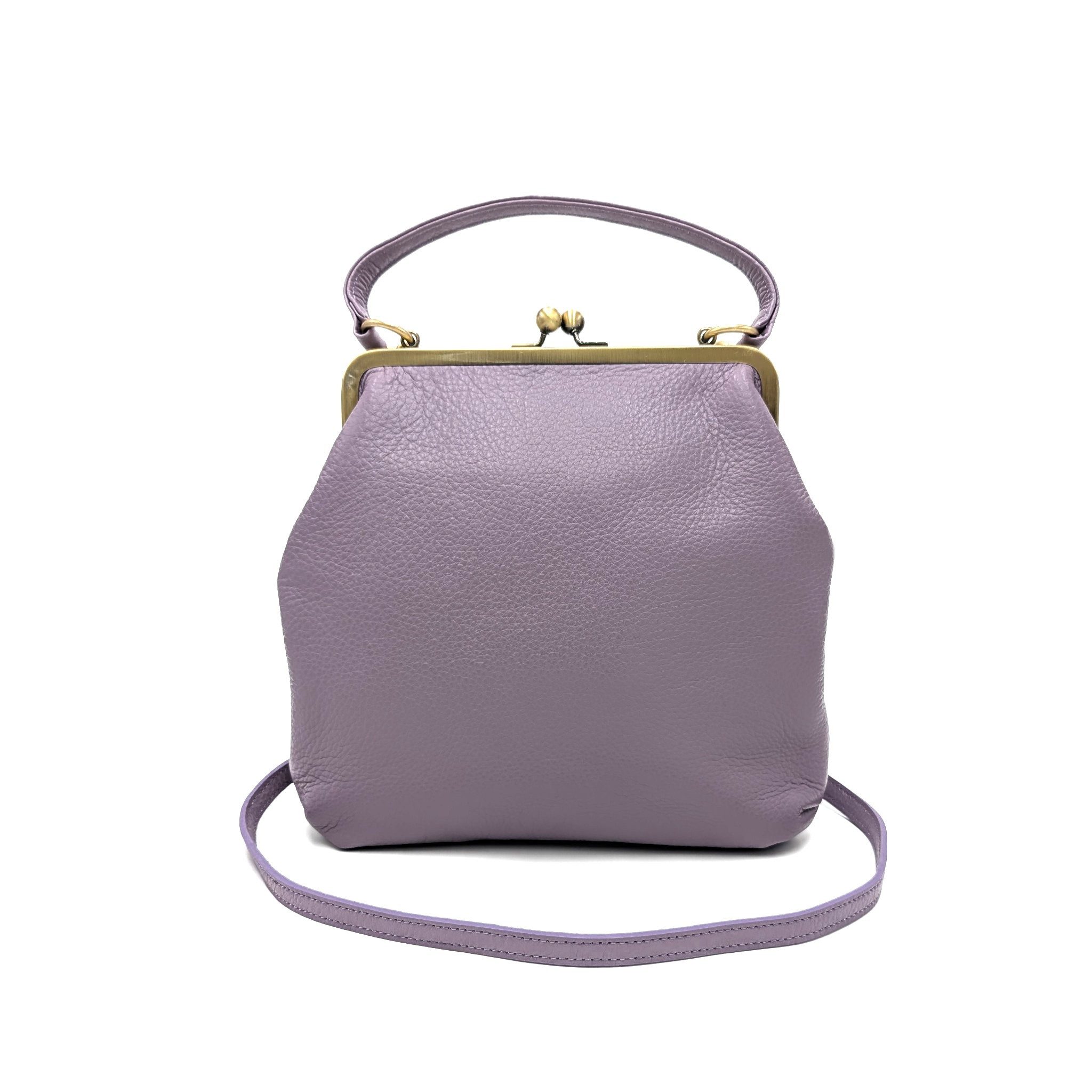 Taschenkinder Schultertasche Vintage Ledertasche Damen - Handtasche Zoe, Retro Umhängetasche, Echtes Leder vom Rind