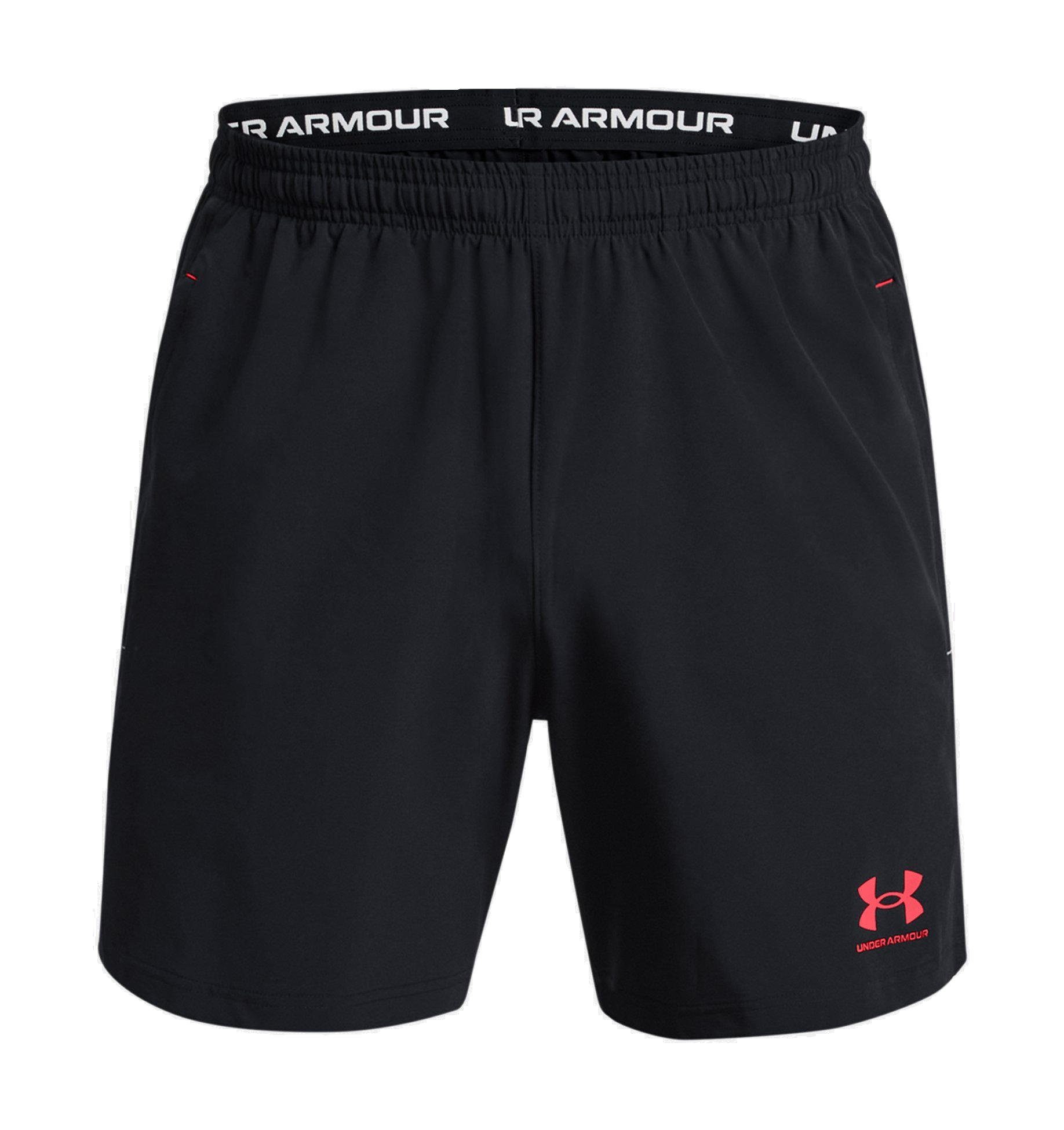 Under Armour® Sweatbermudas Herren Challenger Pro Fussball Shorts aus Webstoff Schwarz