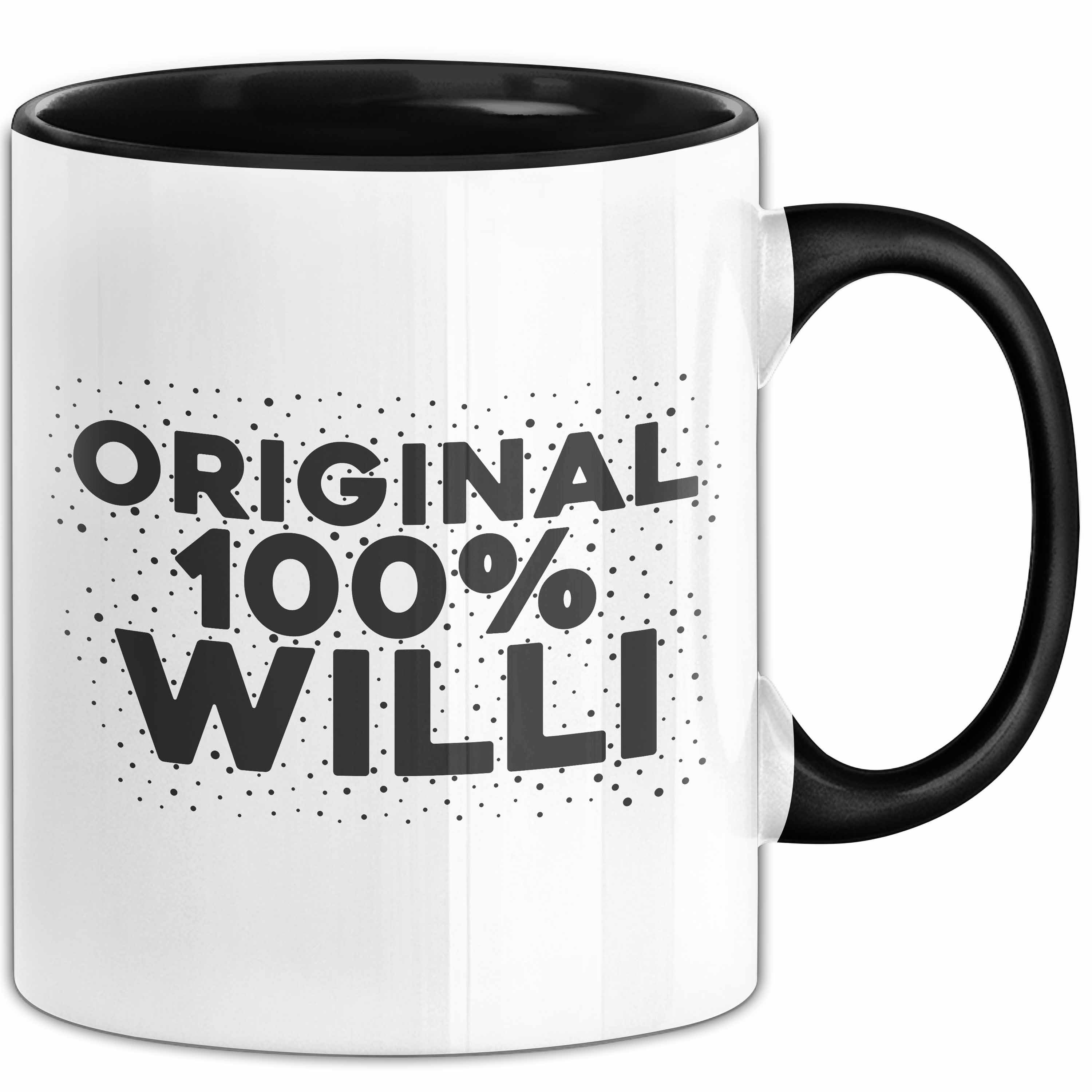 Trendation Tasse Willi Tasse Original 100% Willi Geschenk, Keramik