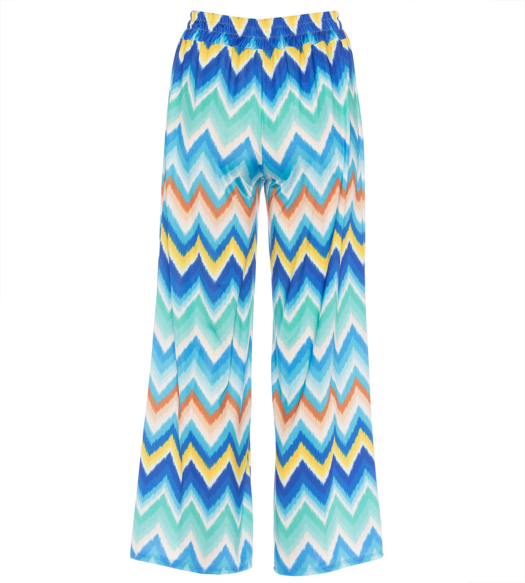Accessoire Boutique Stoffhose Palazzohose Figurumspielend mit günstig online kaufen