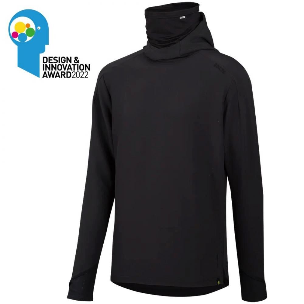 IXS Funktionsshirt IXS Sports Division iXS Carve Digger Hooded Jersey S black - vielseiti