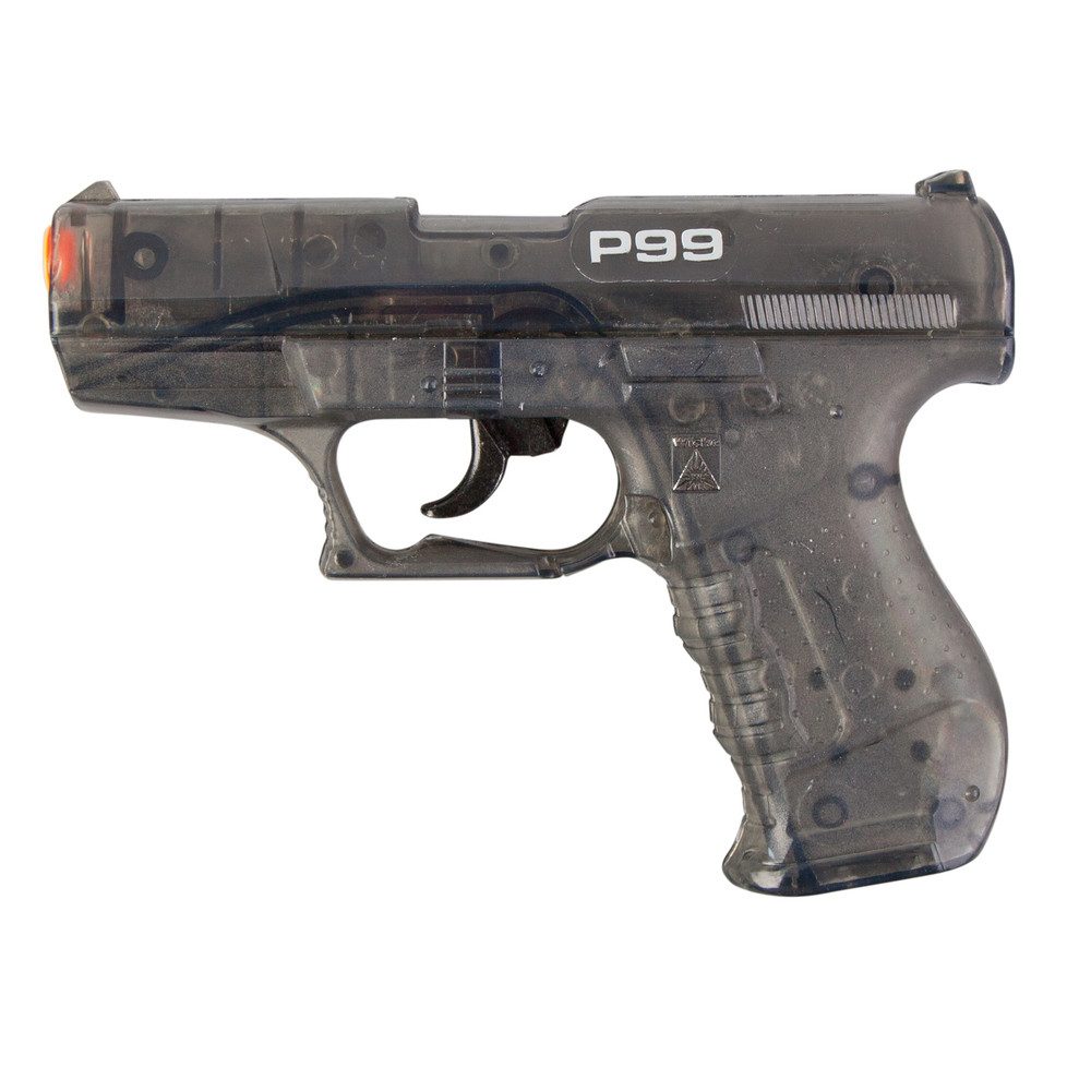 Wicked Kostüm Spielzeug-Pistole - Special Agent P99 - ca. 18 cm