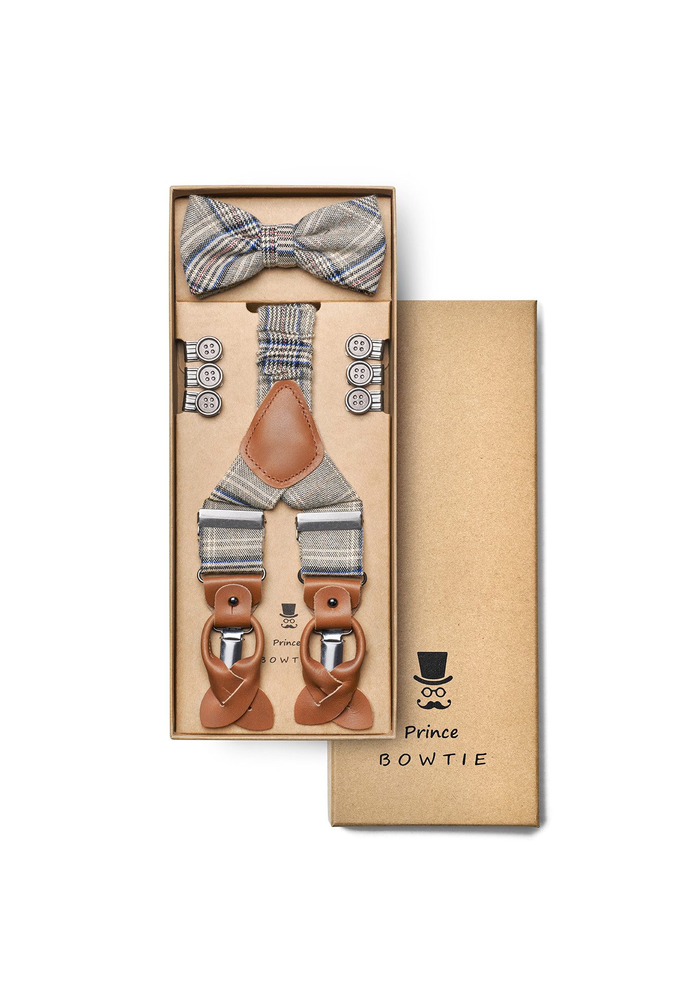 Prince Bowtie Hosenträger SET HOSENTRAEGER+FLIE