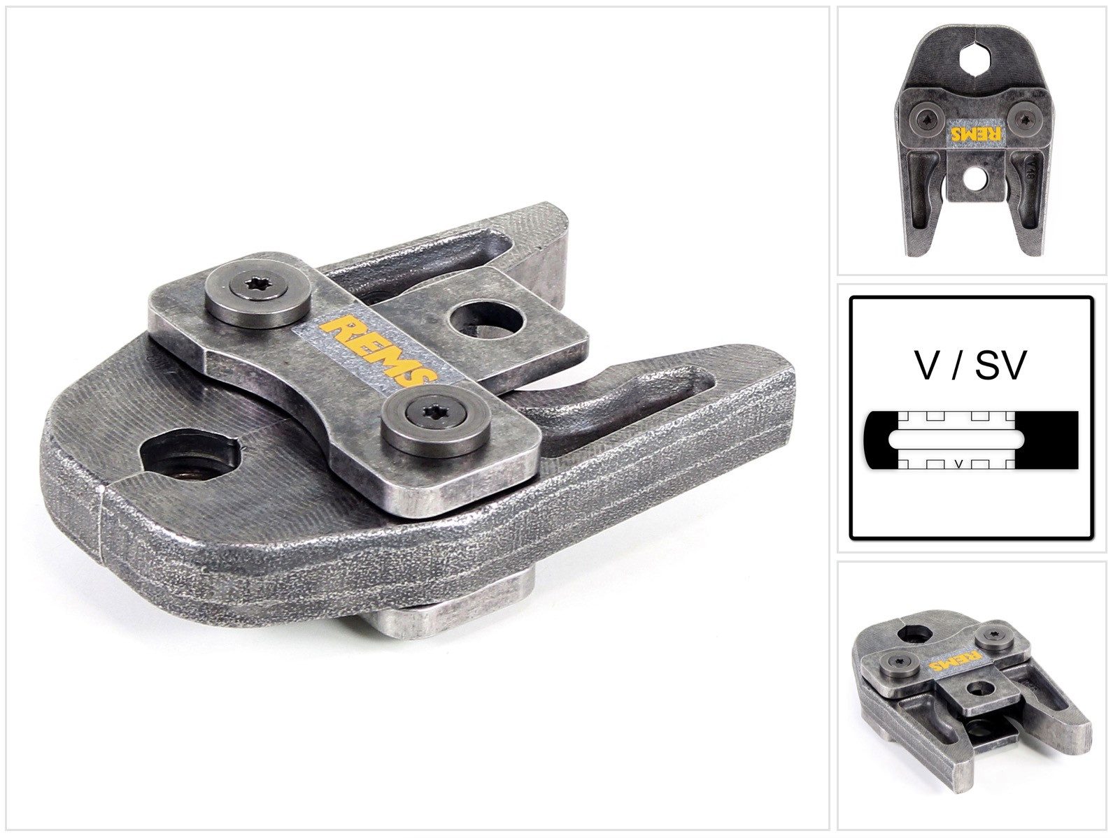 Rems Werkstattpresse Pressbacke Presszange Standard V18 (570125) für ROMAX 4000 / Akku P