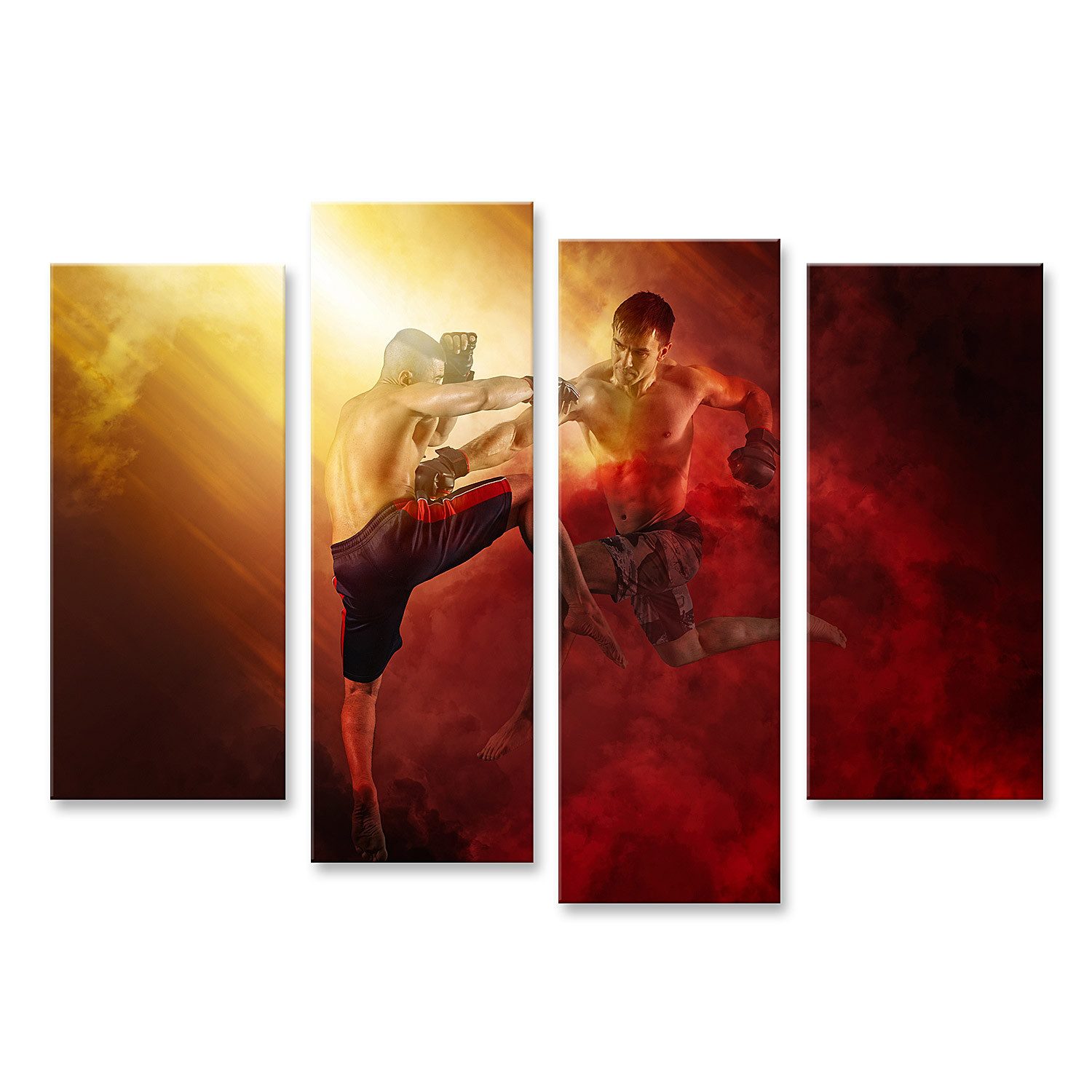 islandburner Leinwandbild Mma Boxer Kämpfer Kämpfe Kämpfe Regeln Mma Boxer Kämpfer Käm Bilder