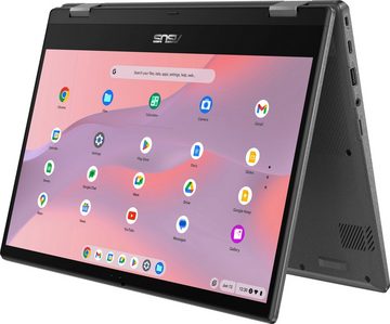 Asus Chromebook Flip CM1, Full HD IPS Touch Display Convertible Notebook (35,6 cm/14 Zoll, MediaTek Kompanio 510 (MT8186), Mali-G52 MC2, 128 GB SSD, CM1402FM2A-EC0106)