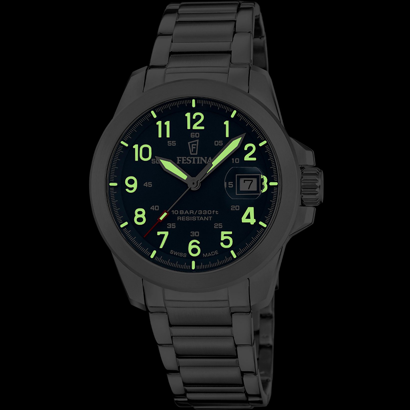 Festina Quarzuhr Field Watches F20081/2, (Set, 3-tlg., Uhr mit Wechselbände günstig online kaufen