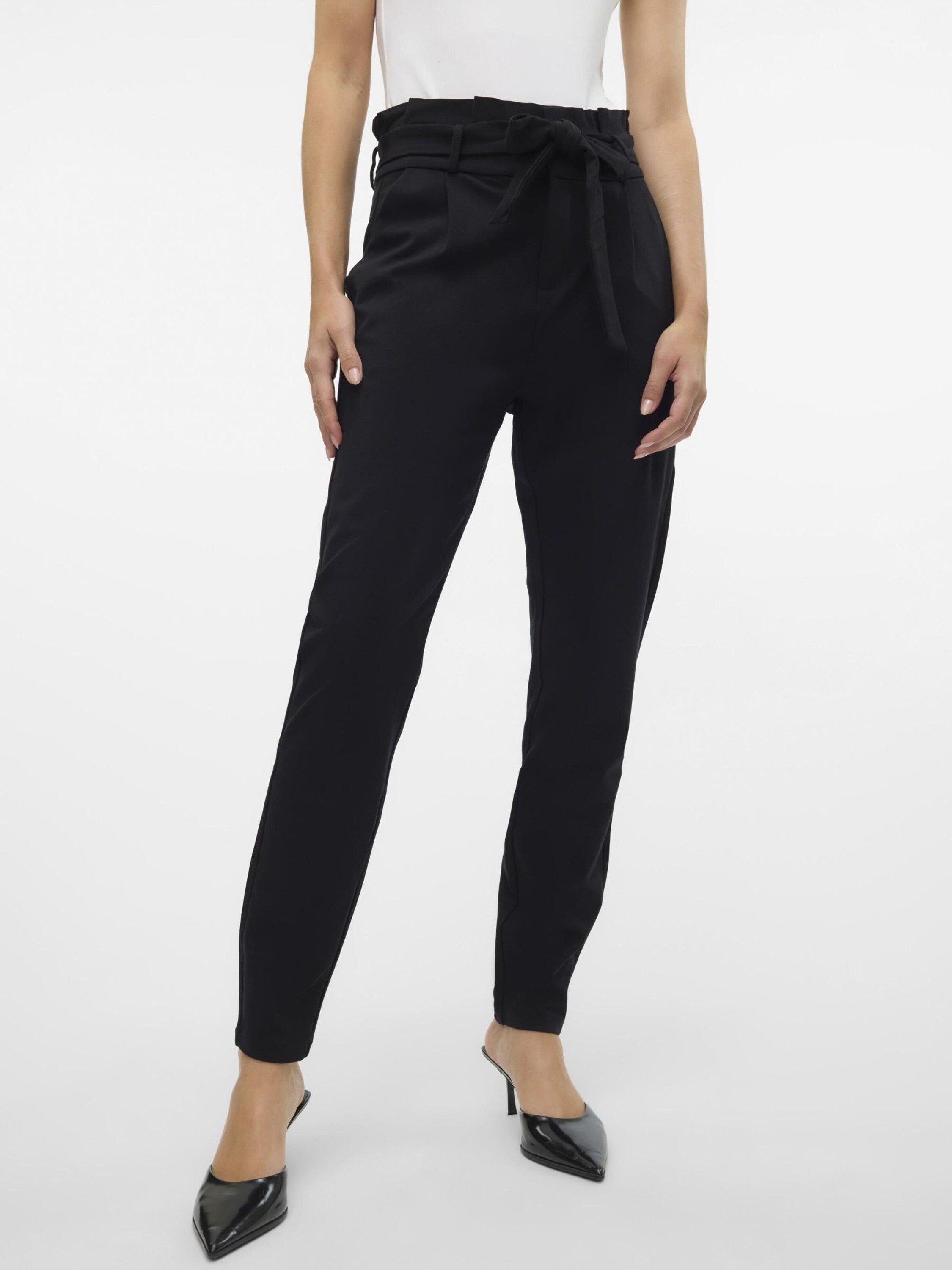 Vero Moda Bundfaltenhose Eva (1-tlg) Falten – Bild 3 von 5