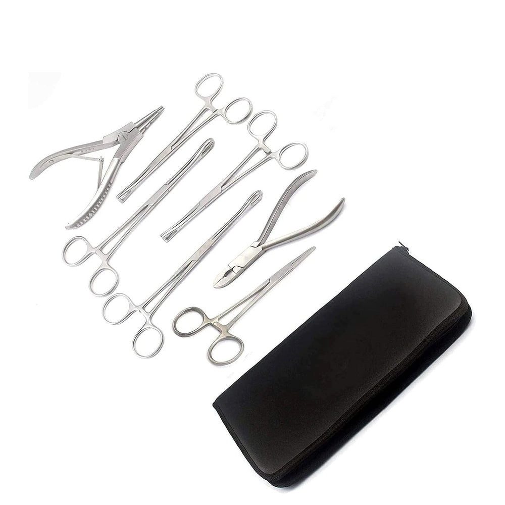 Piercing-Set Piercing Zangen & Klemmen Set