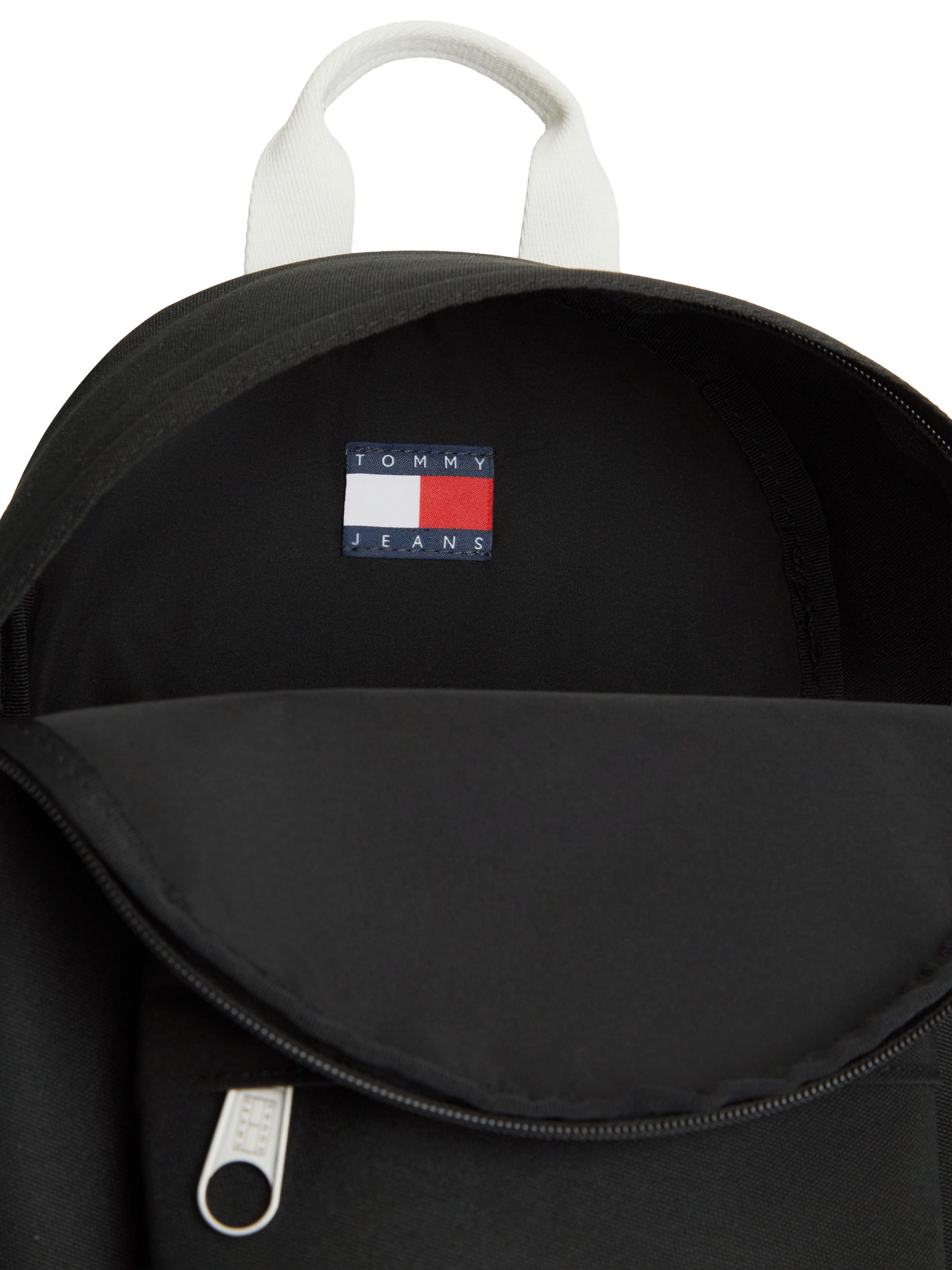 Tommy Jeans Cityrucksack TJW ESS DAILY DOME BACKPACK, Unisex Reiserucksack, Freizeitrucksack mit kontrastfarbigen Tragegriff – Bild 4 von 5