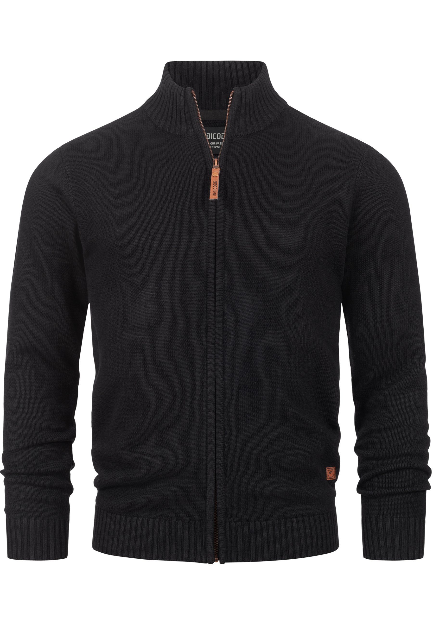 Indicode Strickjacke Herren INLut Herrenstrickjacke günstig online kaufen
