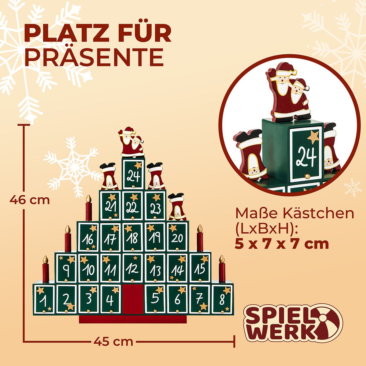 Spielwerk Adventskalender (24-tlg) – Bild 5 von 5