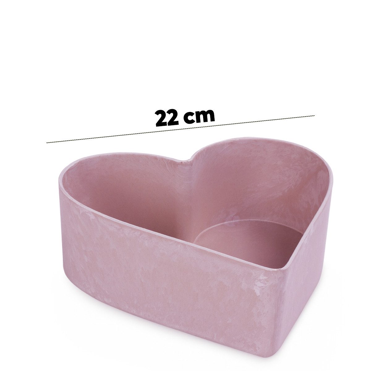 matches21 HOME & HOBBY Blumentopf Herz günstig online kaufen
