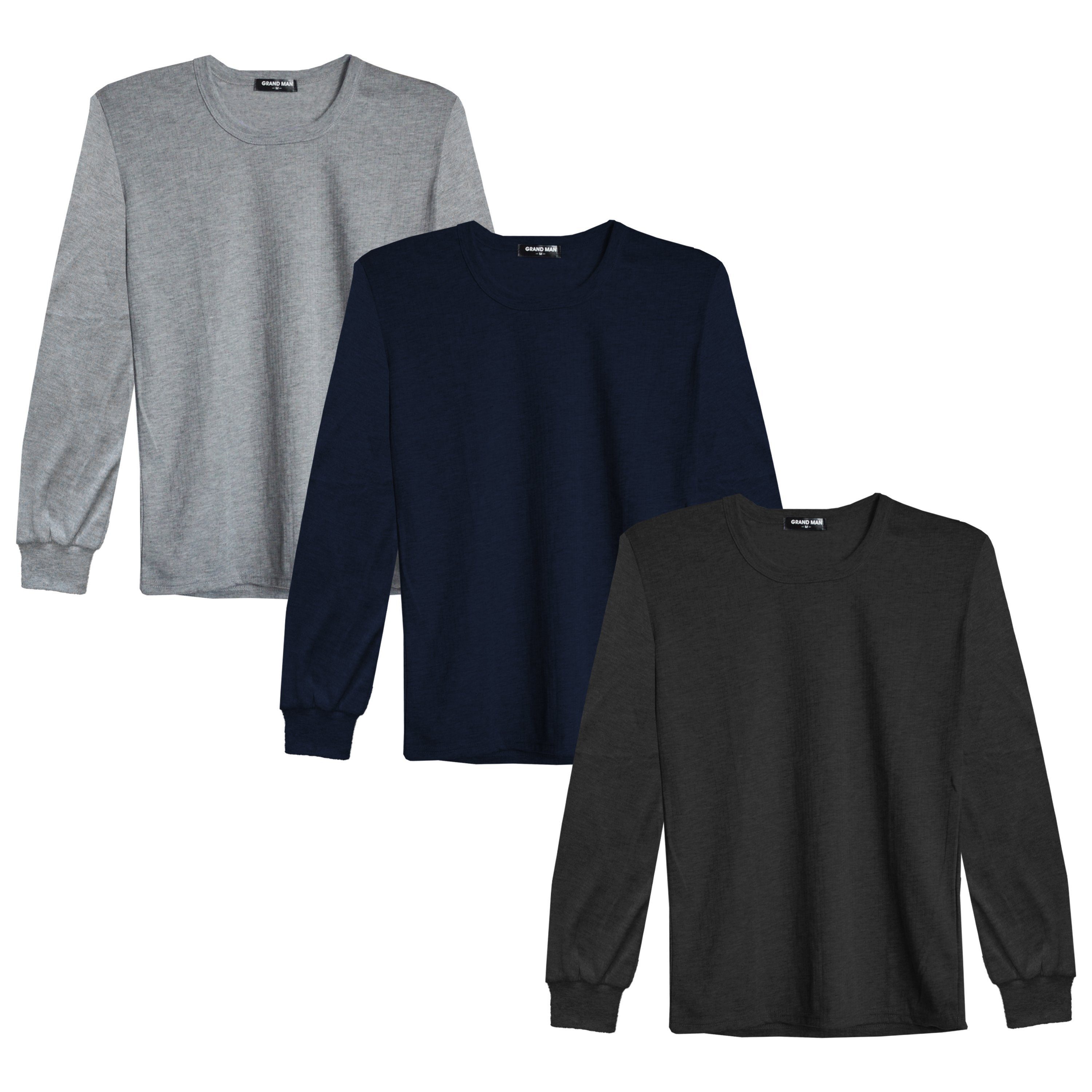 TEXEMP Thermounterhemd 3er Pack Thermo Unterwäsche Thermounterhemd lang Unt günstig online kaufen