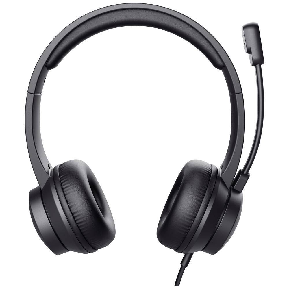 Trust On Ear Headset 25088 Kopfhörer (Headset, Lautstärkeregelung, Mikrofon-Stummschaltung)