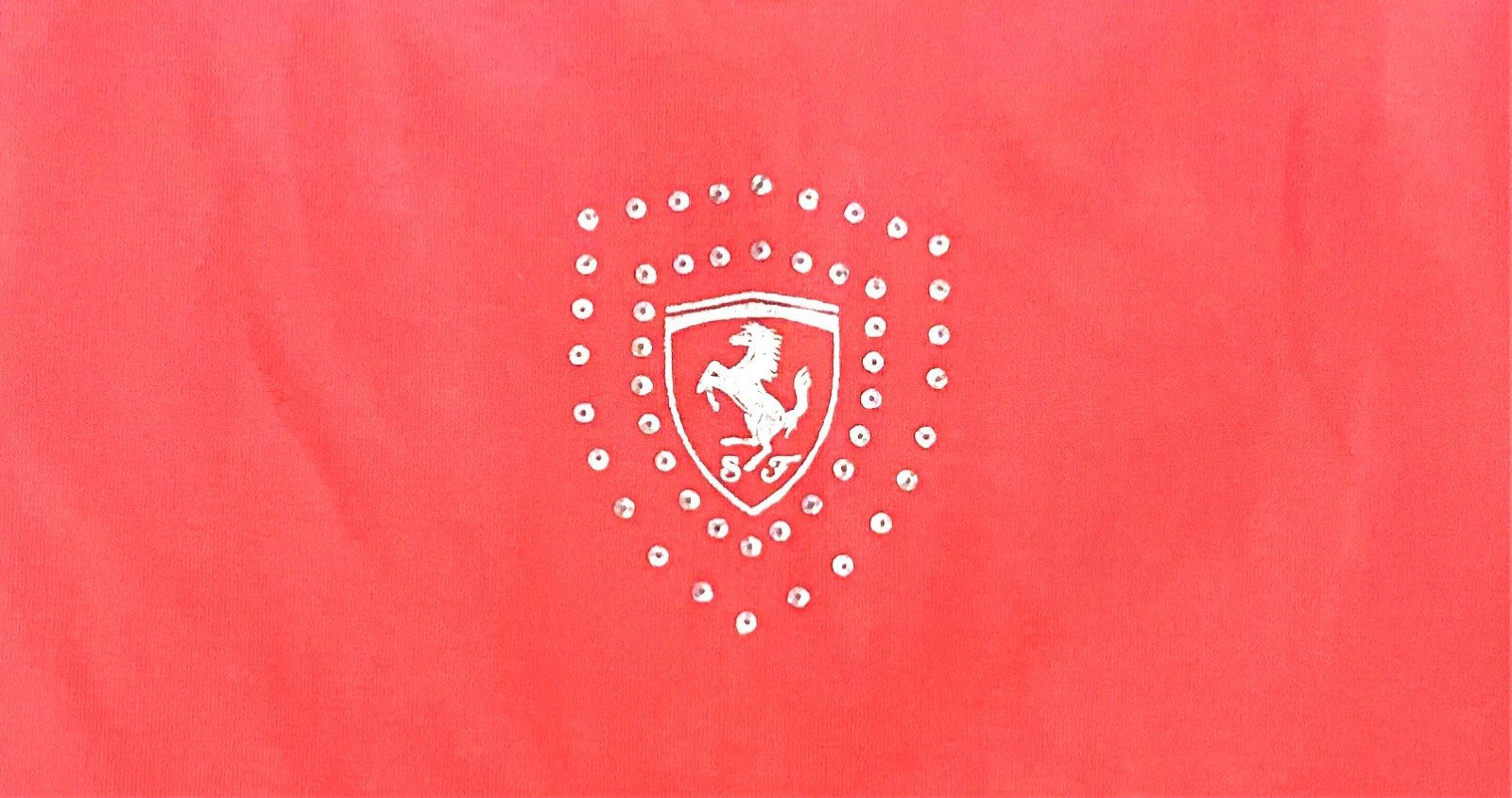 Ferrari Jerseykleid Ferrari Jersey Kleid, Scuderia Ferrari Girl Pocket Jersey Dress Druckgrafik, kängurutasche, Elastisch