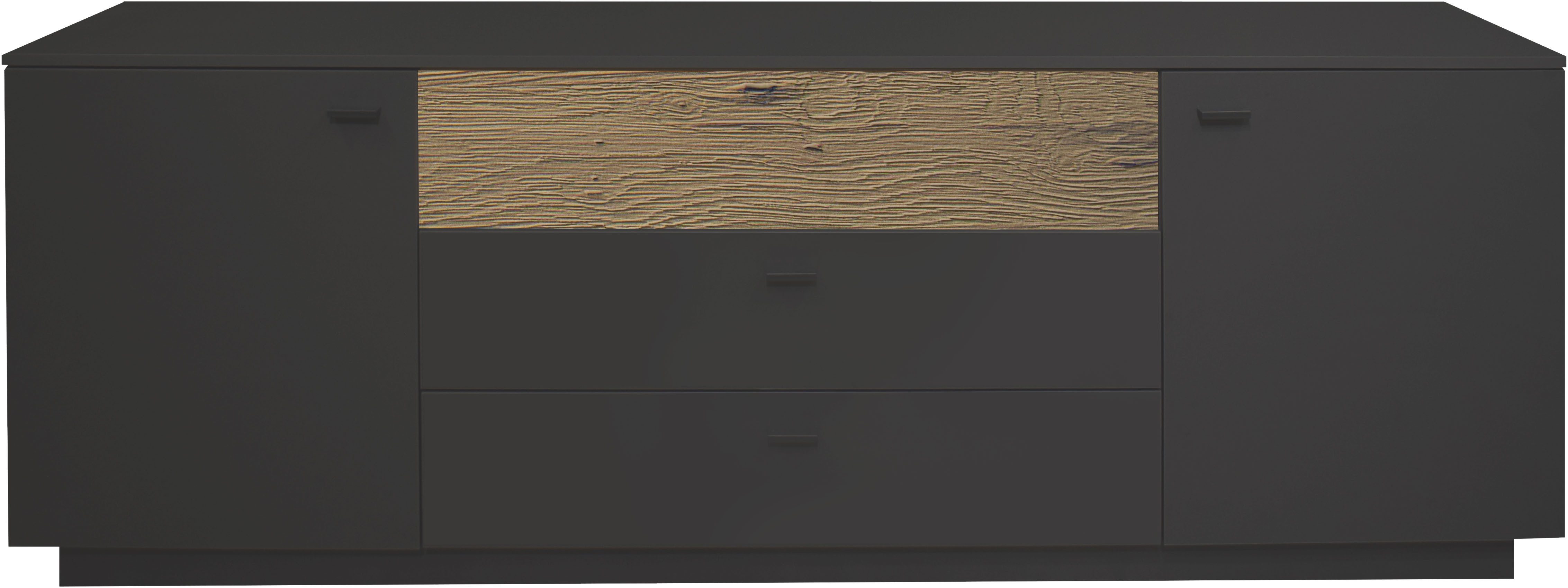 Mäusbacher Lowboard, B/H/T: 207x72x45, inkl. Beleuchtung