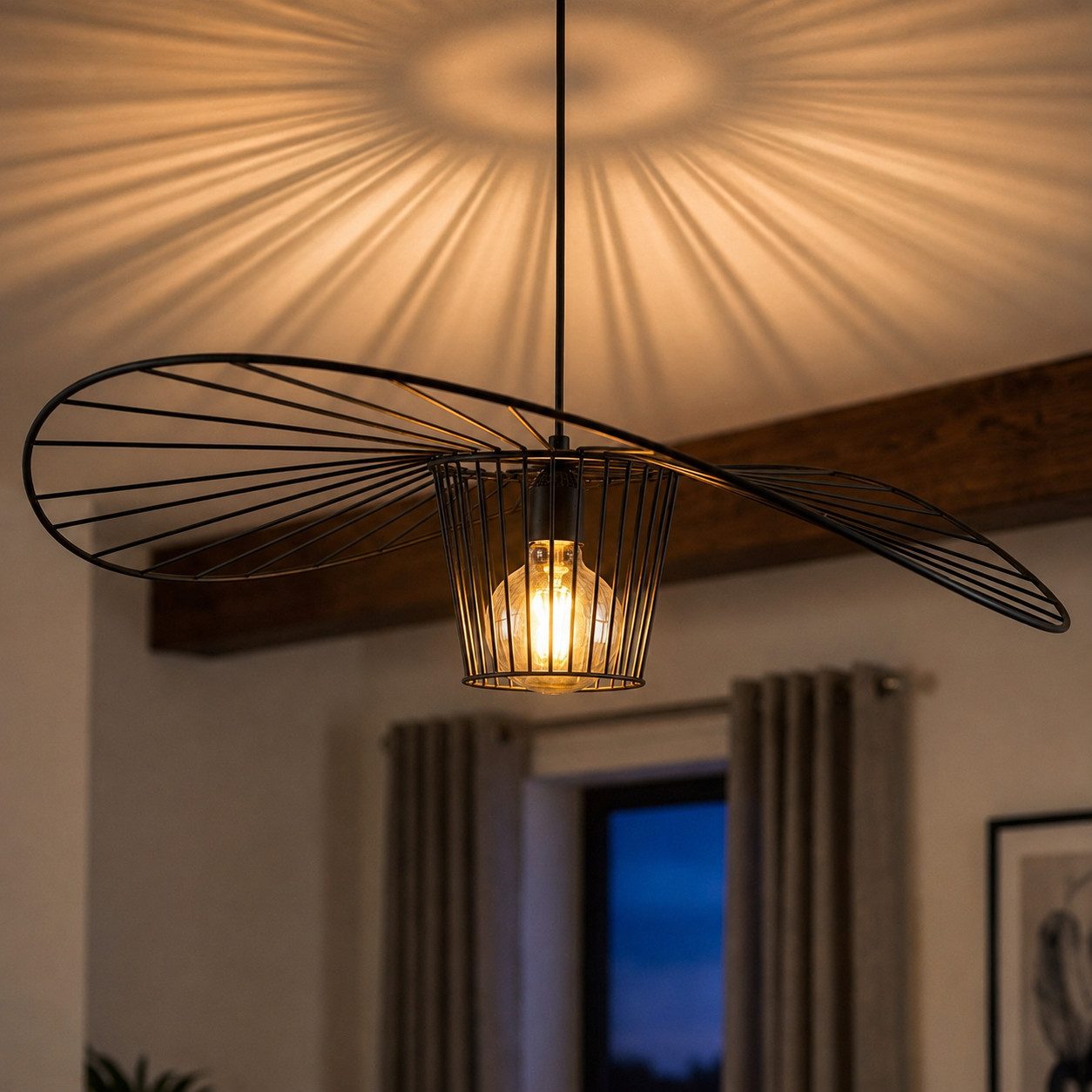 Bamyum Pendelleuchte Bamyum Pendelleuchte I Orvelte I Metall Schwarz Lampe