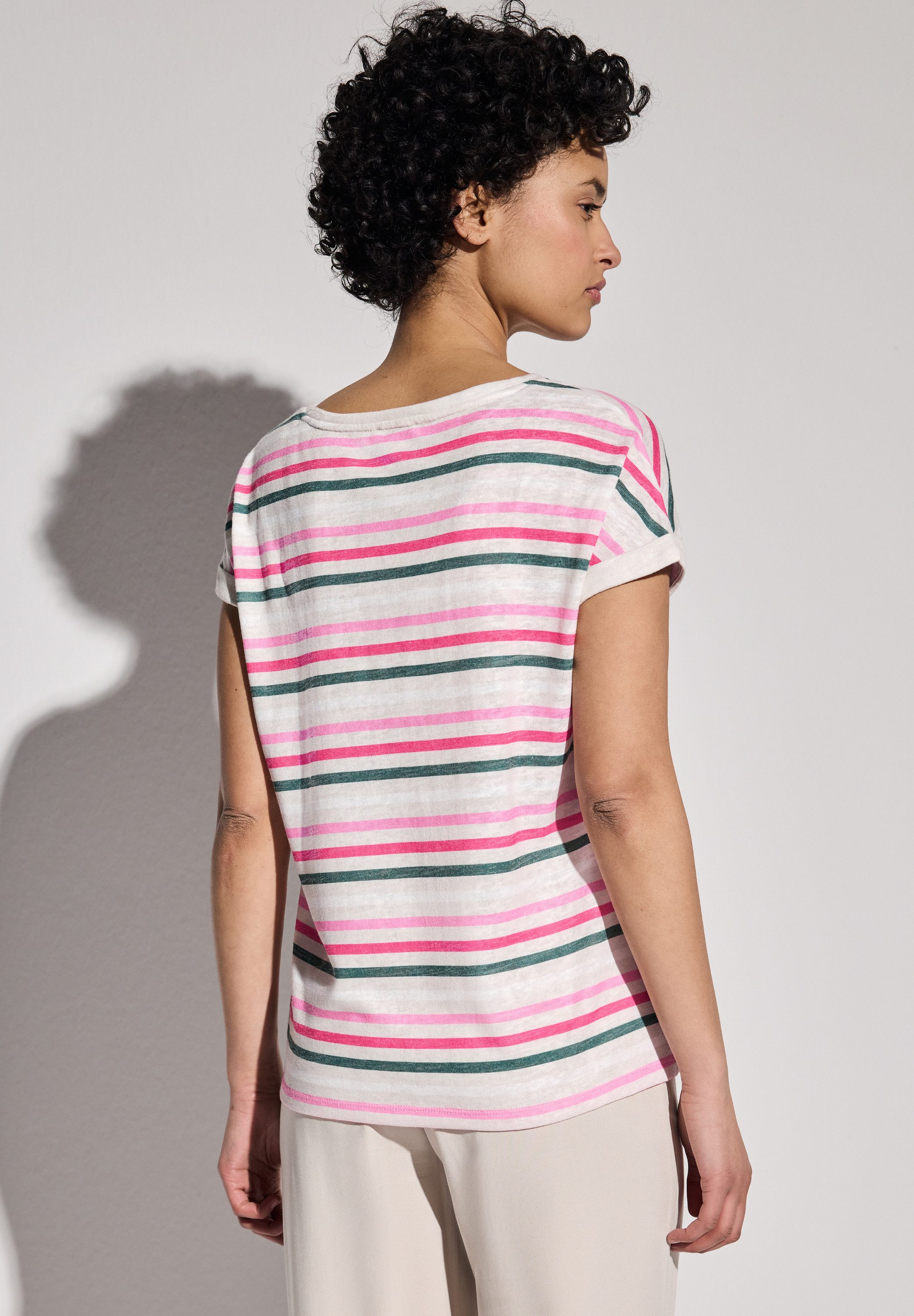 STREET ONE T-Shirt, mit Rundhalsausschnitt günstig online kaufen