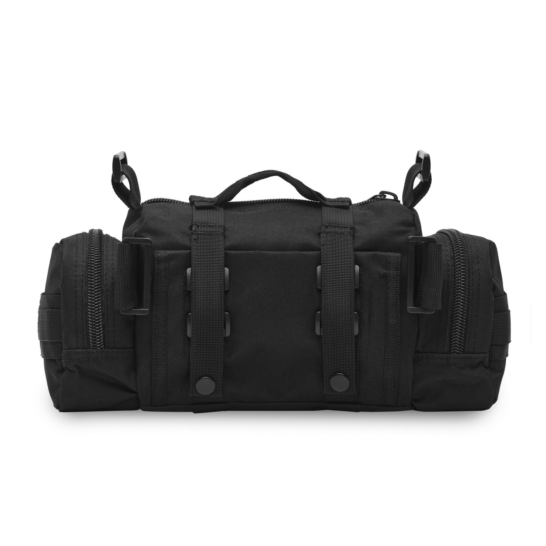 NILS CAMP Bauchtasche Schultertasche Schwarz für Freizeit Outdoor