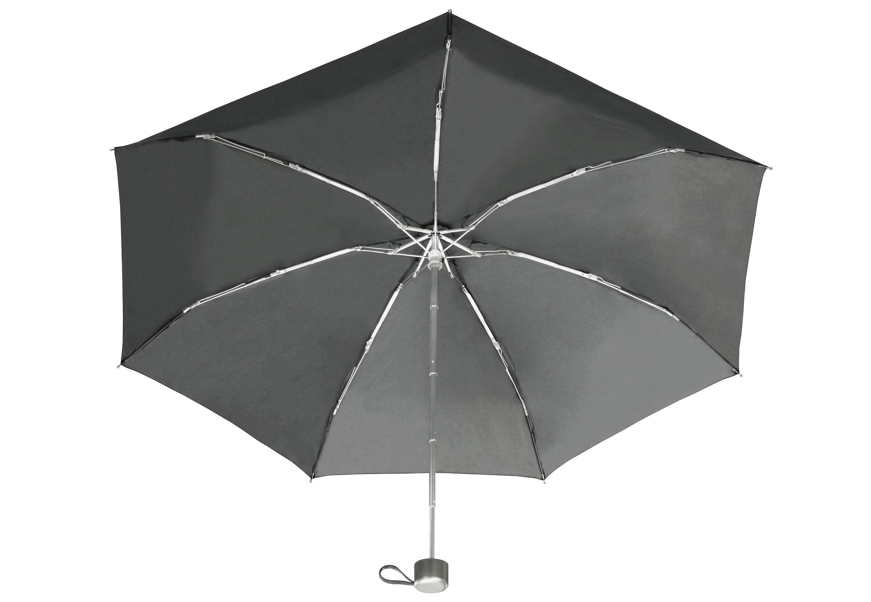 EuroSCHIRM® Taschenregenschirm Der kleine Riese, schwarz, günstig online kaufen