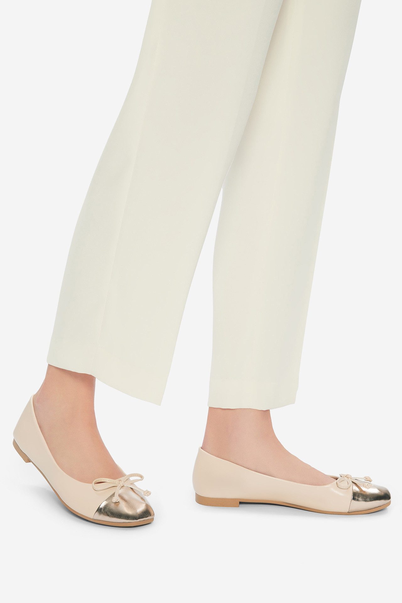 Jenny JENNY Damen Ballerina 38 natur 5904862329017 Ballerina