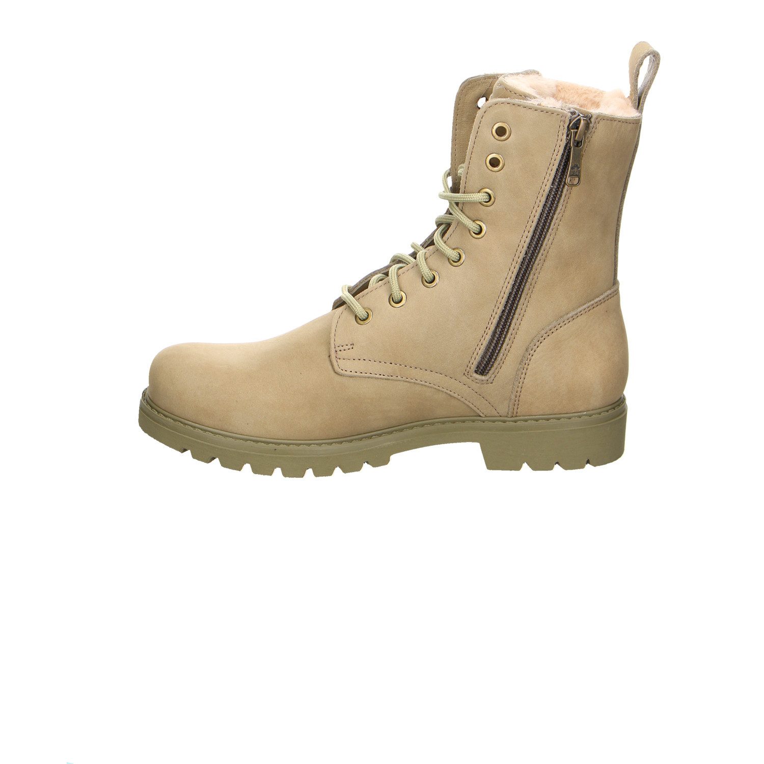 Panama Jack Panama Jack Frisia/058626 Nubuk Schnürstiefelette grün Stiefelette