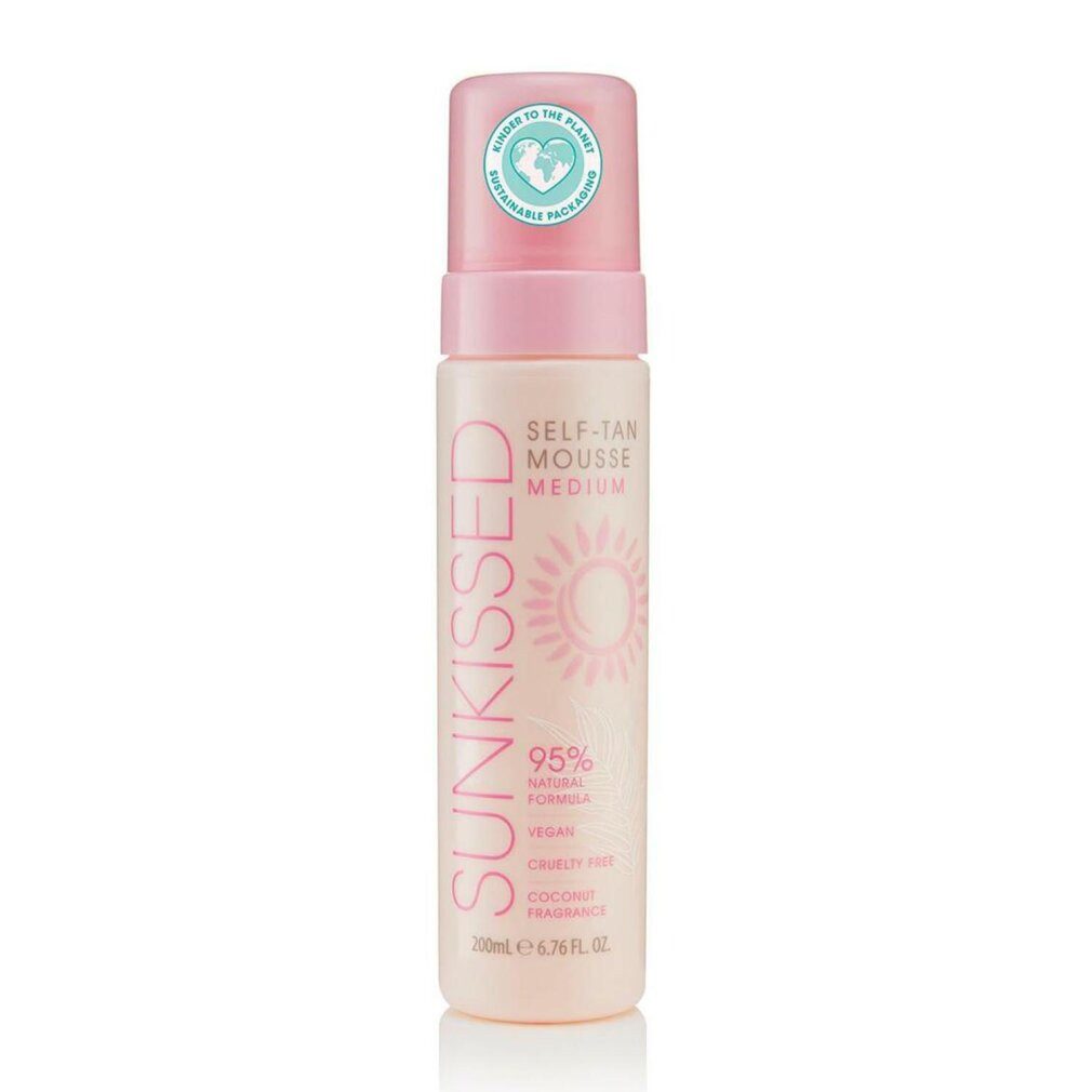 SUNKISSED Körperpflegemittel 95 Percent Natural Self Tan Mousse 200ml - Medium