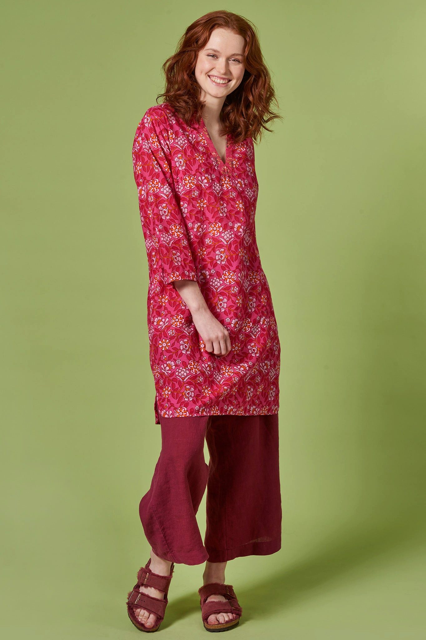 Himalaya Clothing Tunika Damen Bluse-3/4-Arm mit günstig online kaufen