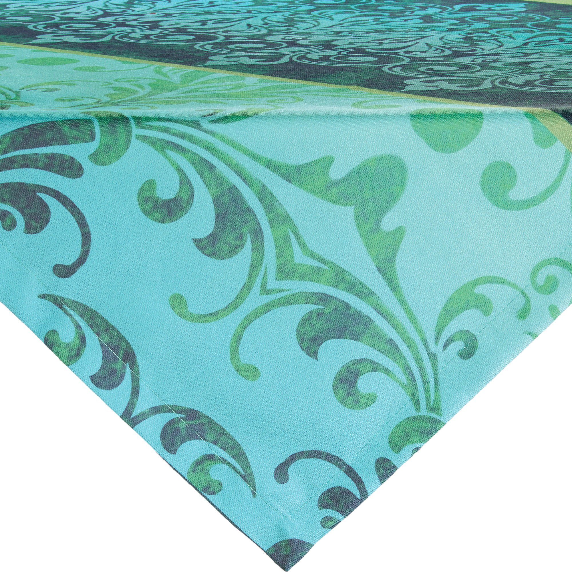 Erwin Müller Mitteldecke Mitteldecke "Paisley", fleckabweisend Ornamente