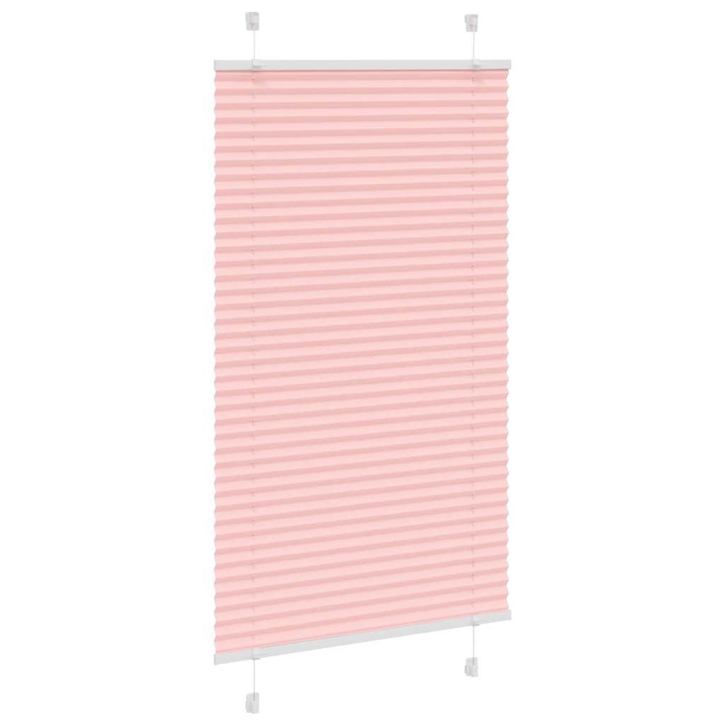 vidaXL Jalousie 70 x 150 cm Plissee Rosa 70x150 cm Stoffbreite 69,4 cm Polyester