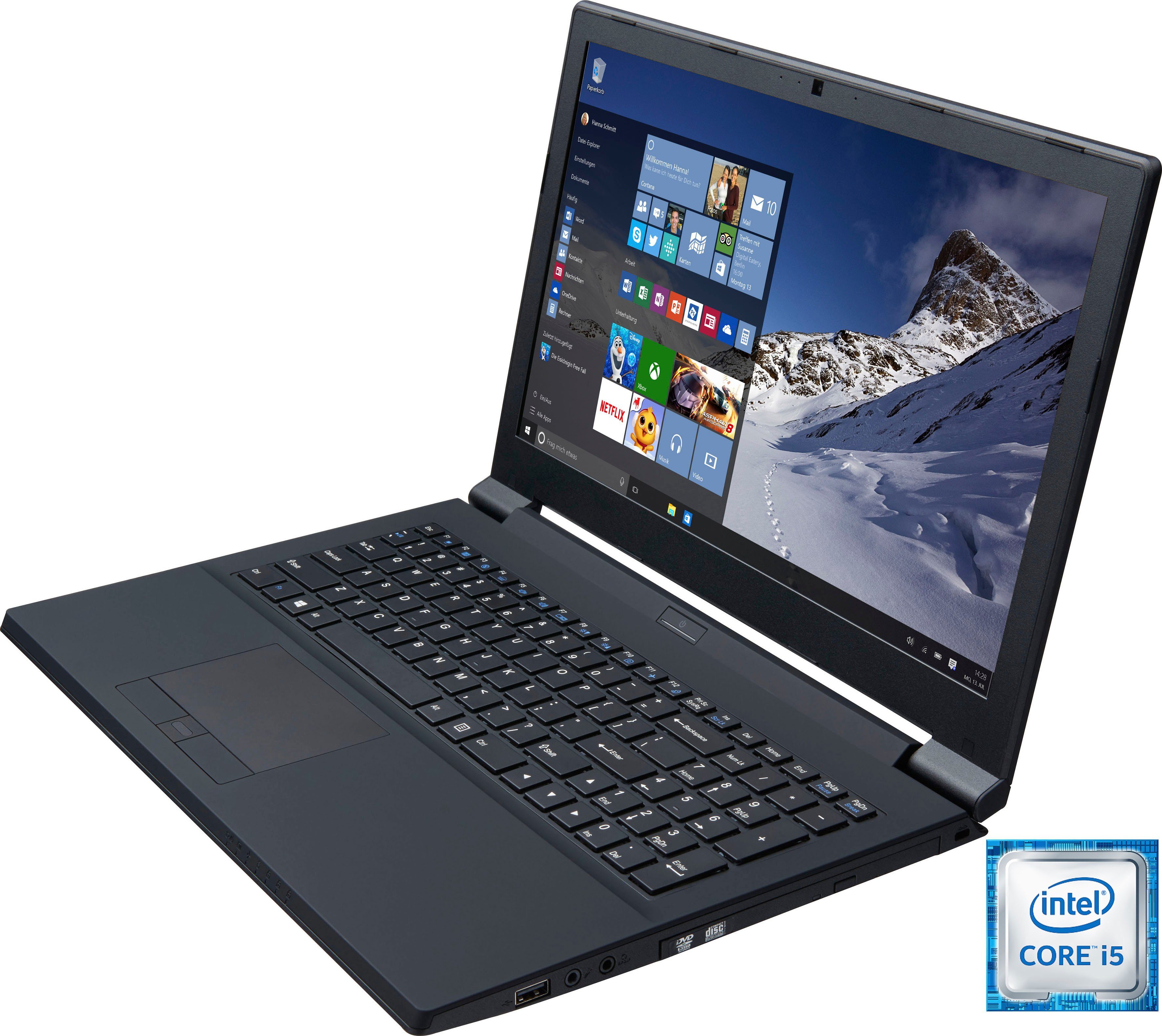 i5 i5 Intel 15) SSD, 480 GB 9600T, Core UHD, cm/15,6 Hyrican Notebook (39,62 Zoll, Pozessor Notebook 1630