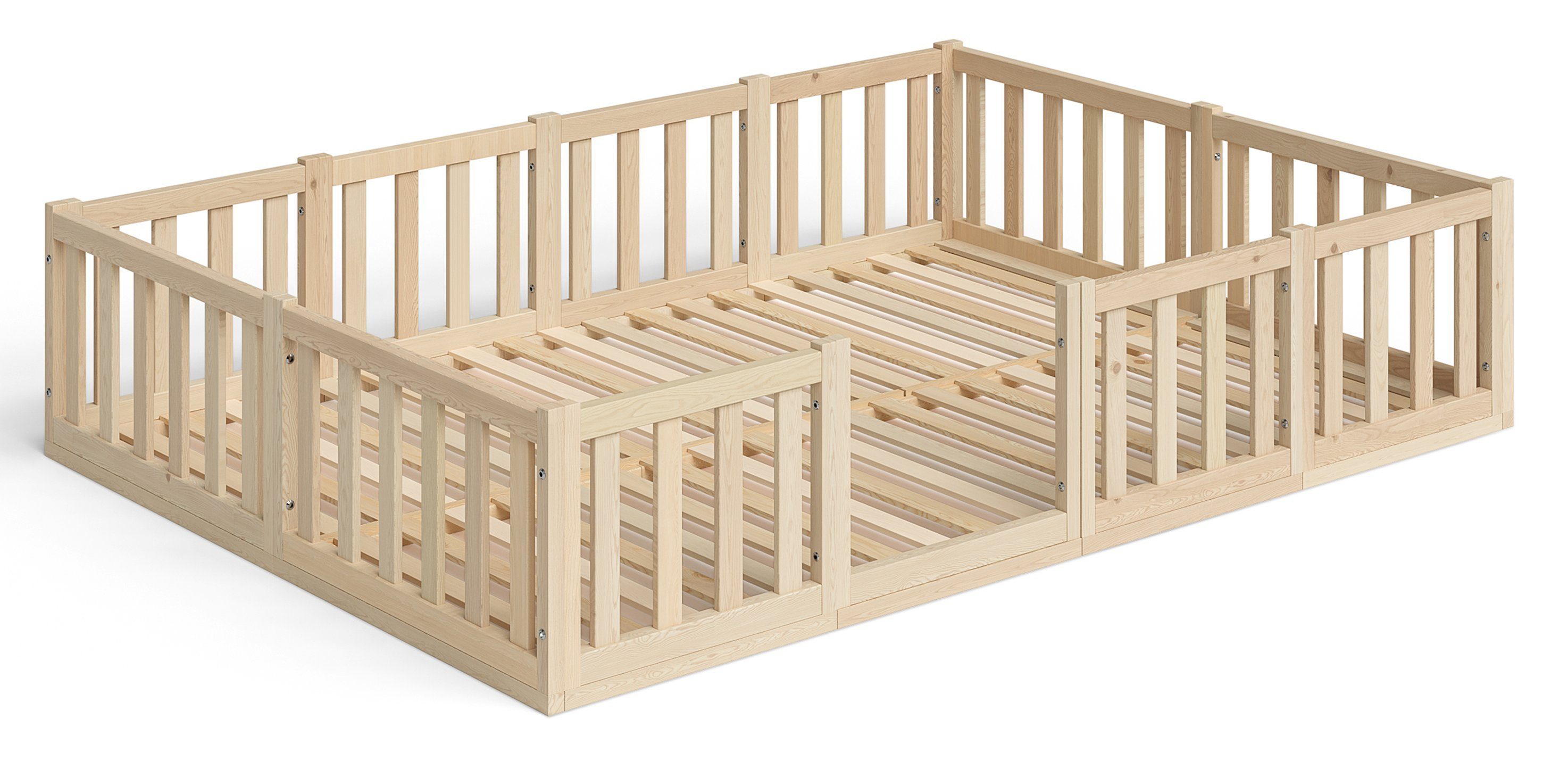 Bellabino Kinderbett Tapi (Bodenbett mit Rausfallschutz günstig online kaufen