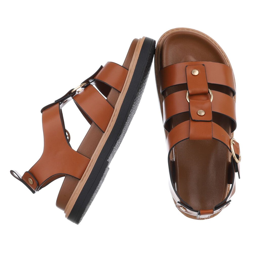 Ital-Design Bequeme Damen-Sandalen mit optimaler Passform Riemchensandalett günstig online kaufen