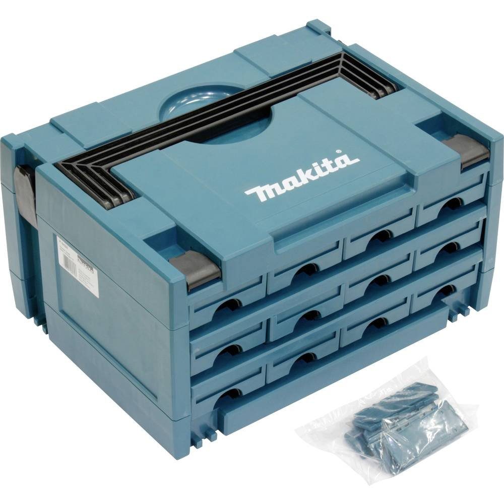 Makita Transportbehälter MAKSTOR Schubladenkoffer P-84327