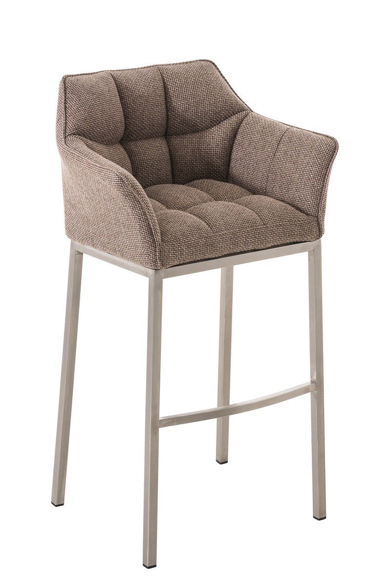 Barhocker Barhocker Damaso E Stoff mit 4-Fuß Gestell