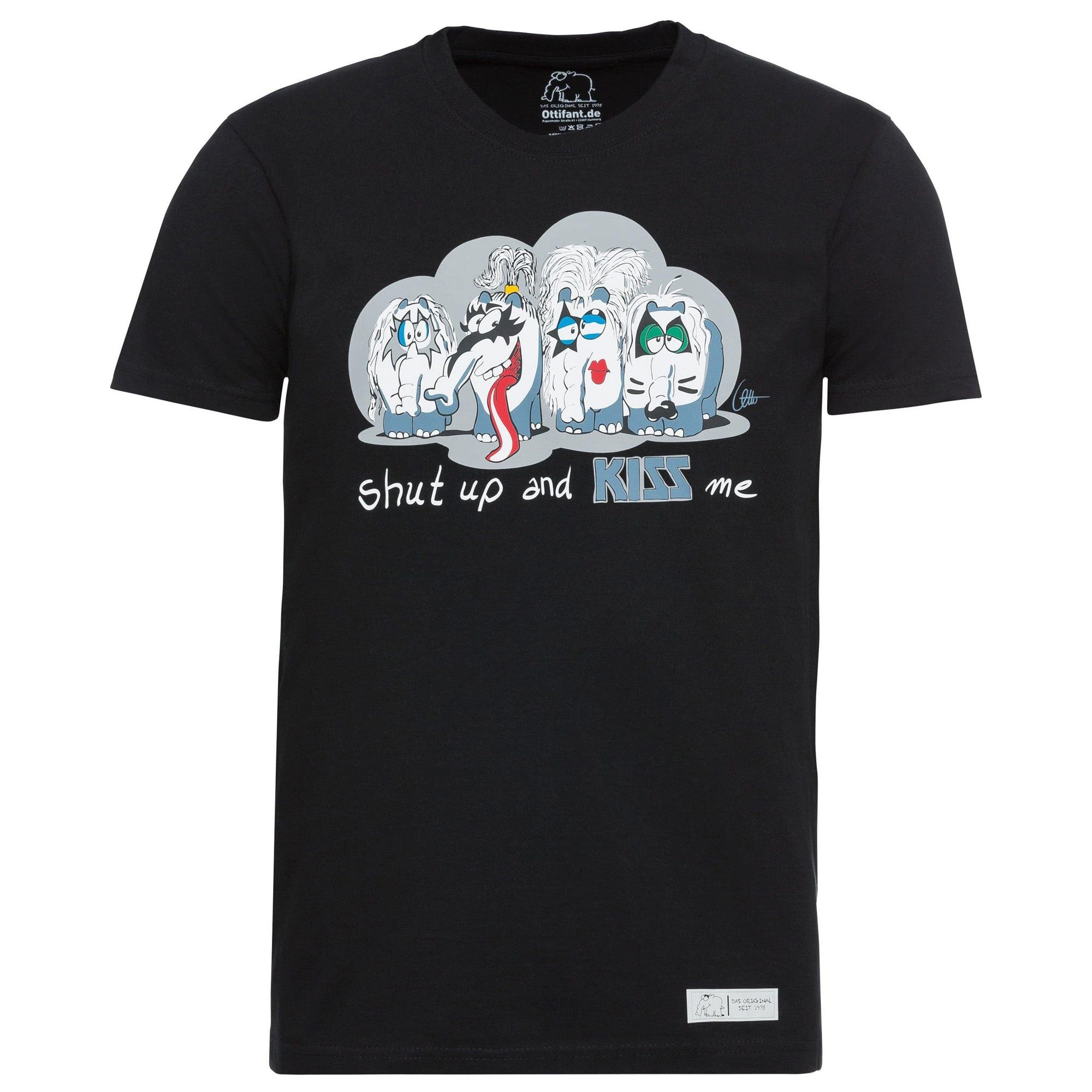 Ottifant Productions GmbH T-Shirt T-Shirt "KISS" Unisex by Otto Waalkes