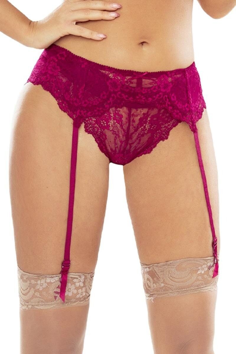 Provocative Strapsgürtel roter Beaute Complice Strumpfhaltergürtel PR1689 - L/XL
