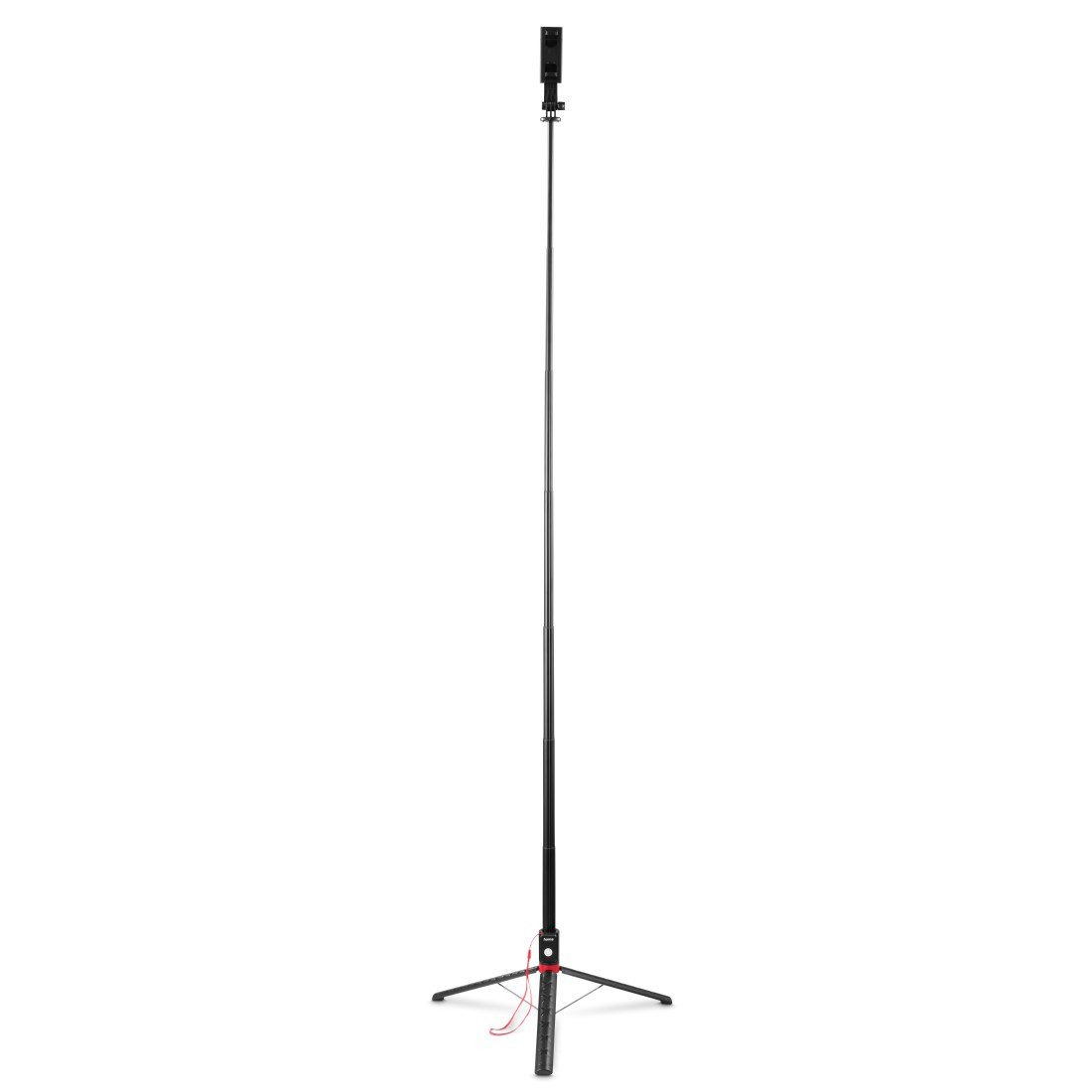Hama Selfie-Stick Handystativ höhenverstellbar 38-170cm (Selfie-Stick lang, 260g leicht), Stativ mit großem Auszug