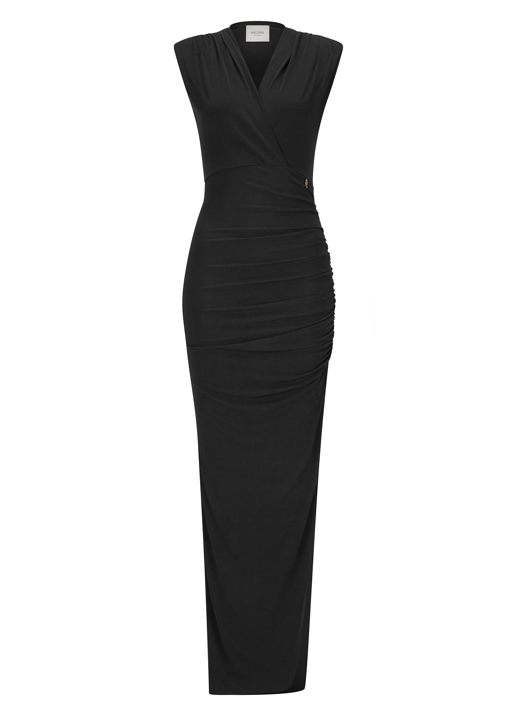 Nicowa Abendkleid MICATE (1-tlg) mit Schulterpolstern günstig online kaufen