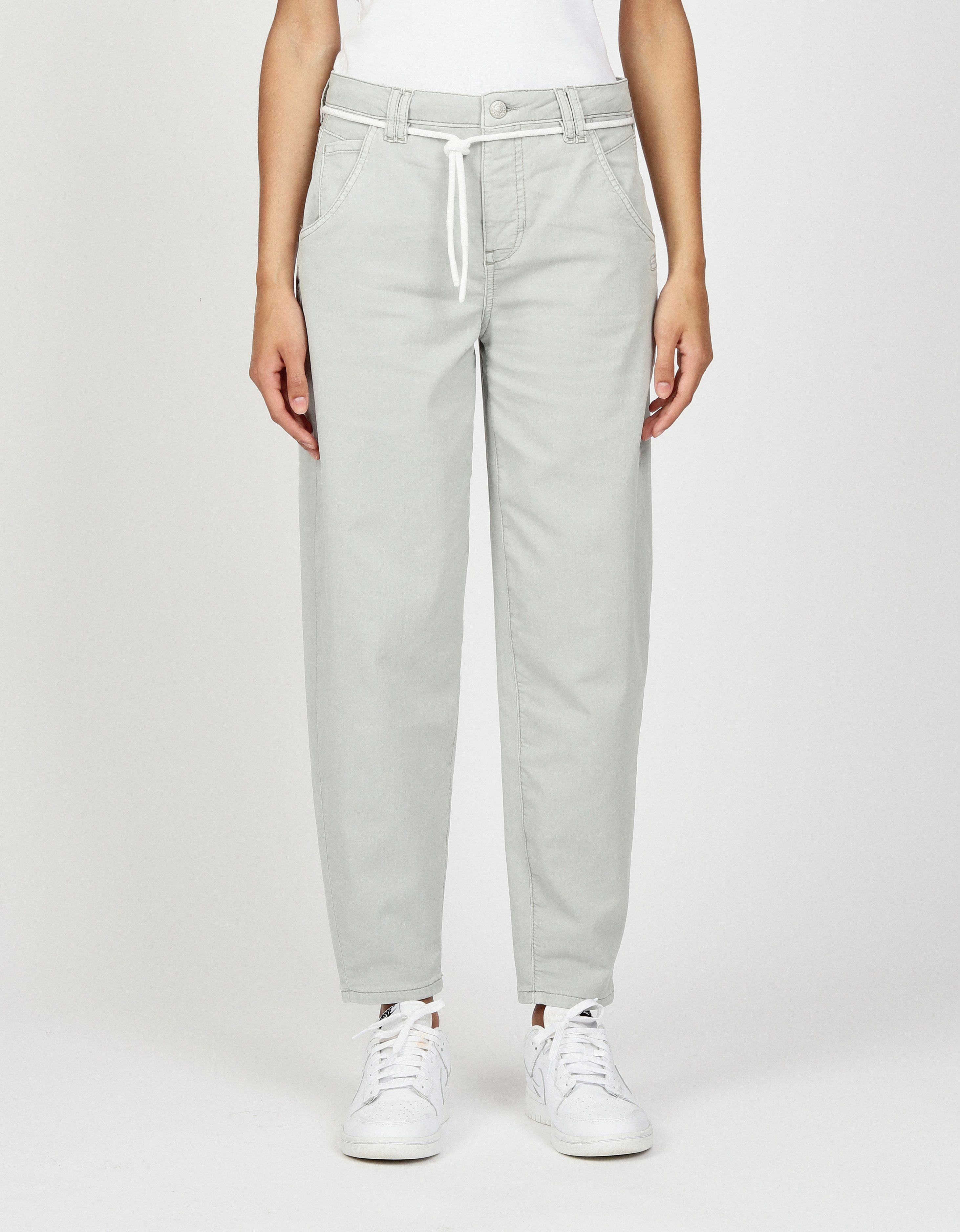 GANG 5-Pocket-Jeans 94VIA JOGGER mit Kordel-Gürtel und O-Shape günstig online kaufen