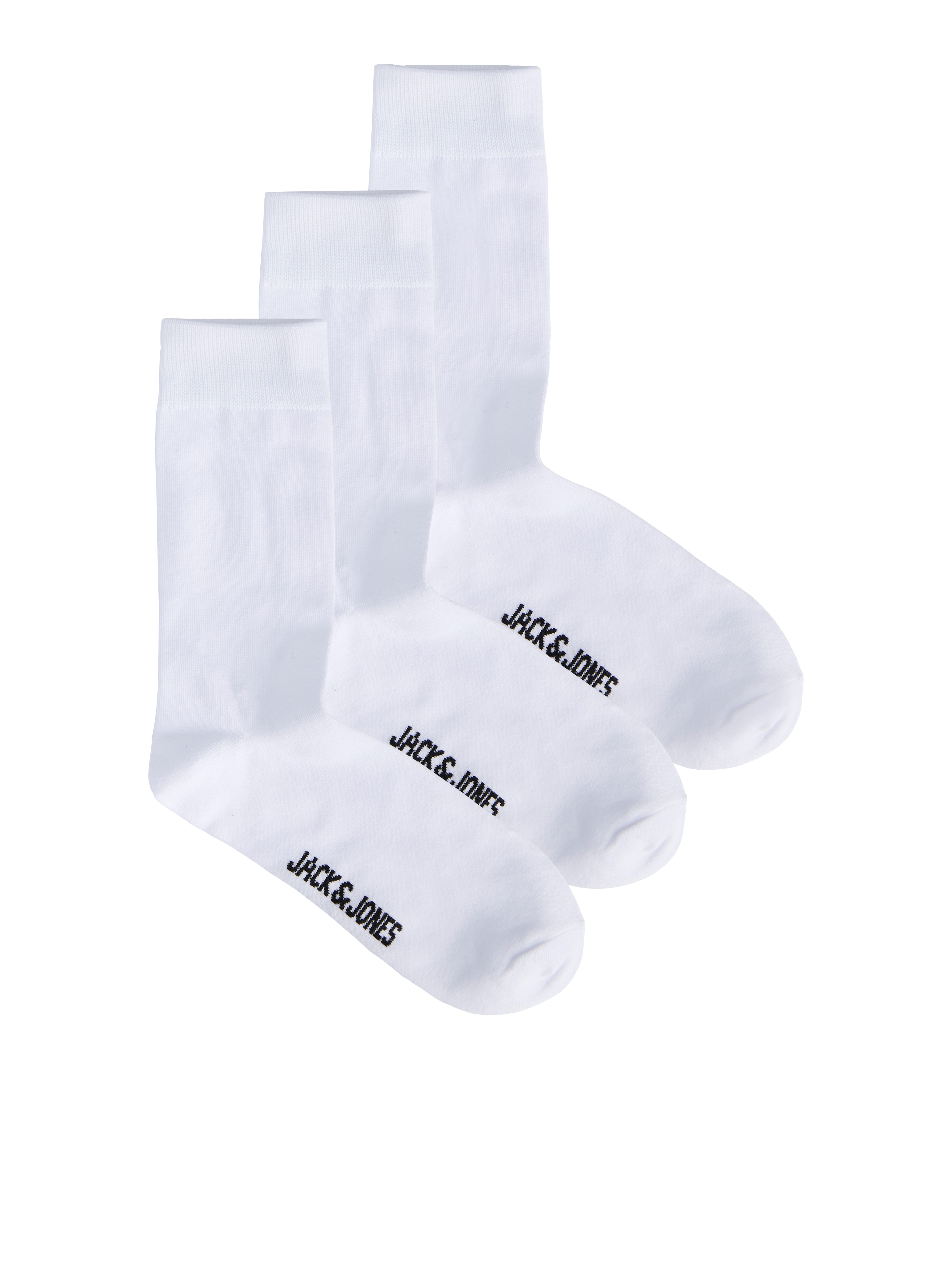 Jack & Jones Freizeitsocken JACRAFAEL – Sockenpackung mit Stretch-Anteil, Einheitsgröße (Packung, 3-Paar) Baumwollmischung, Einheitsgröße