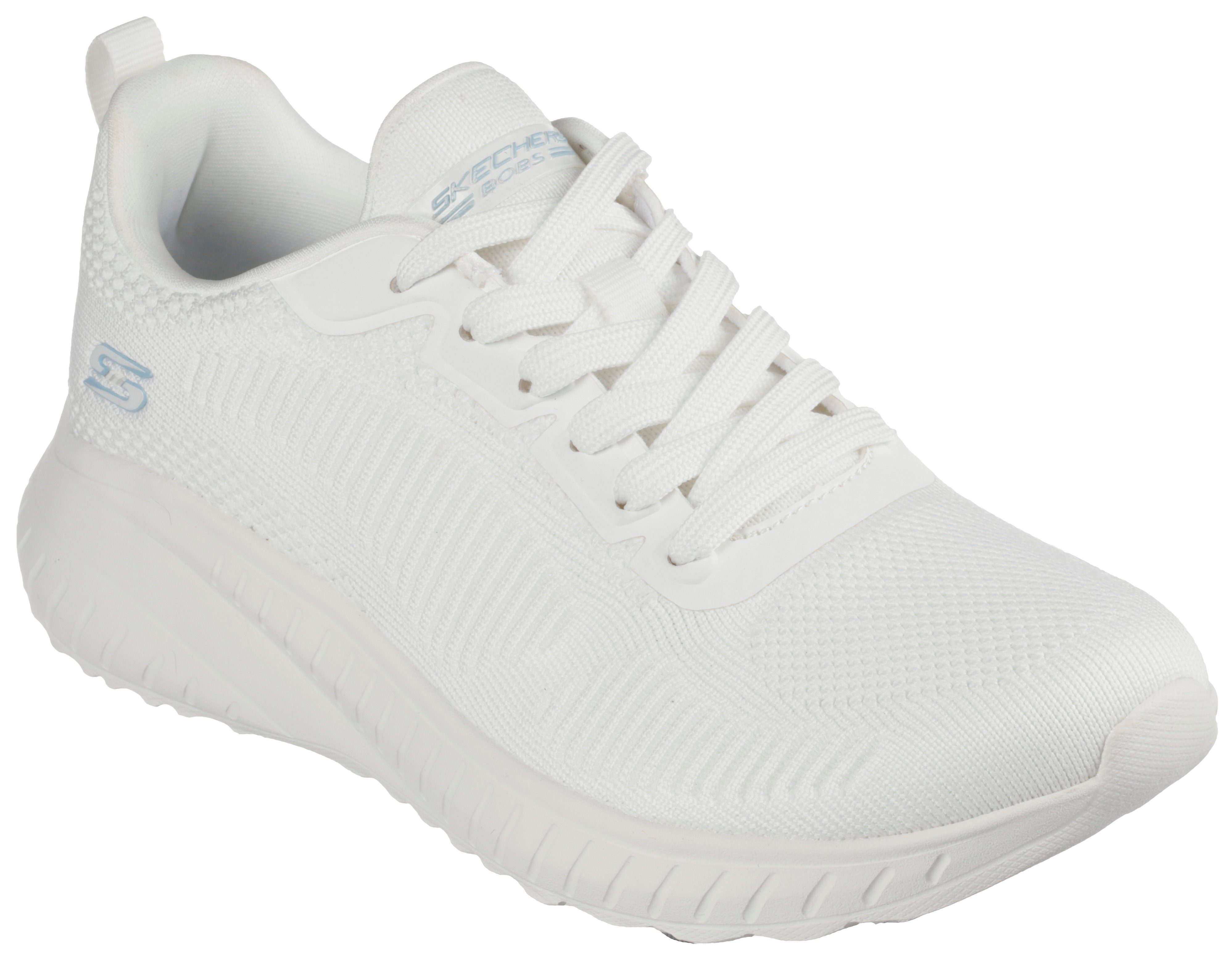 Skechers BOBS SQUAD CHAOS FACE OFF Sneaker mit komfortabler Innensohle, Freizeitschuh, Halbschuh, Schnürschuh