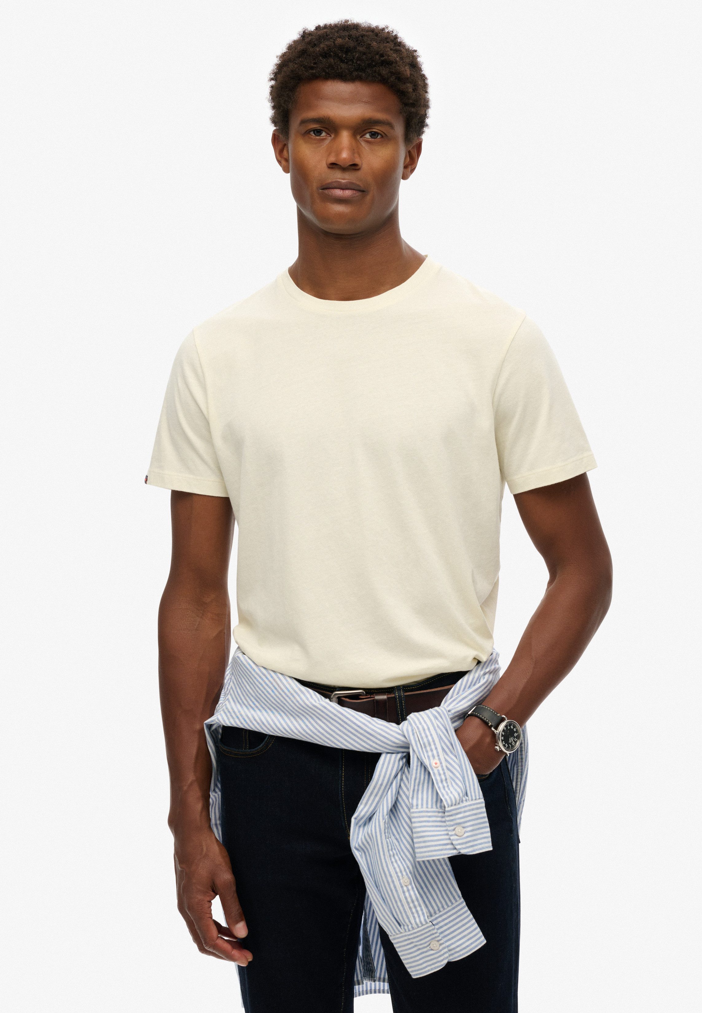 Superdry Rundhalsshirt CLASSIC ESSENTIAL TEE günstig online kaufen